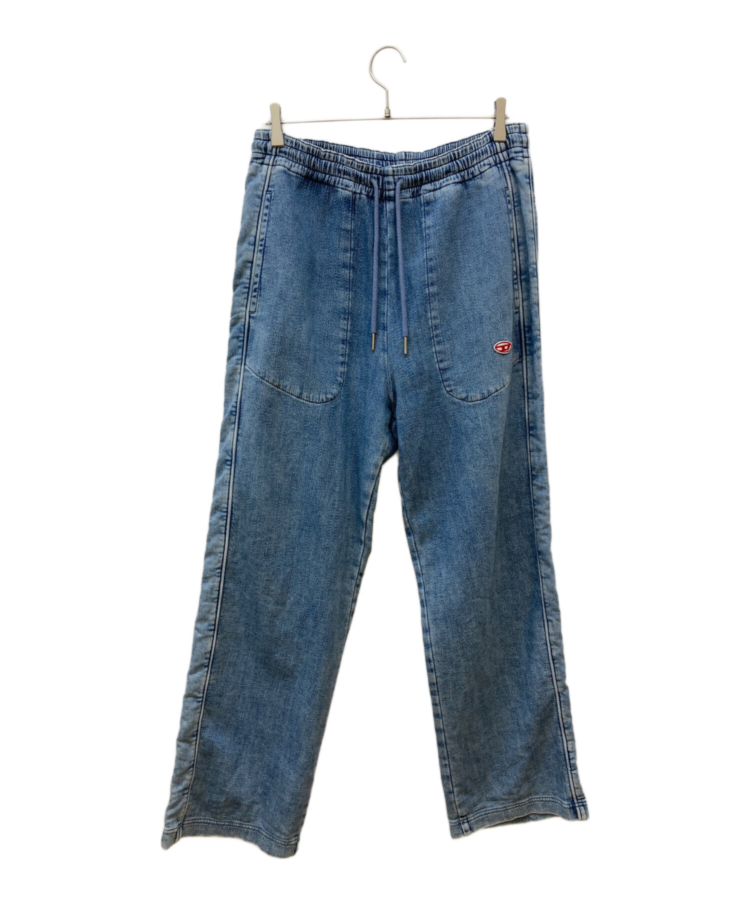 中古・古着通販】DIESEL (ディーゼル) トラックデニムパンツ ブルー 