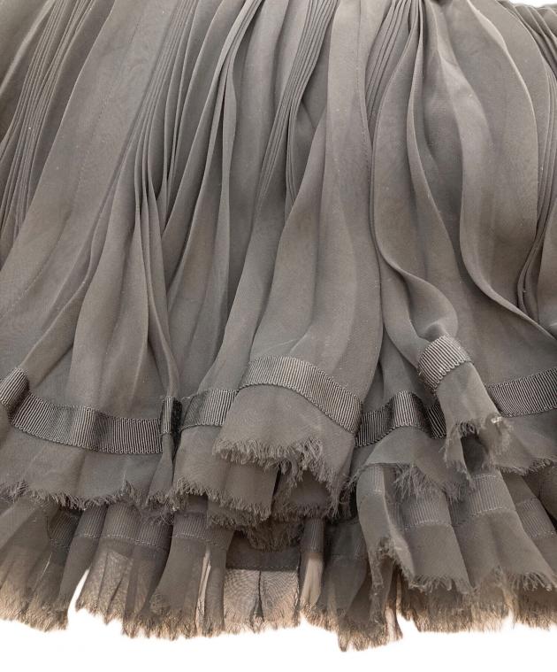 中古・古着通販】sacai (サカイ) シフォンプリーツ切替ワンピース