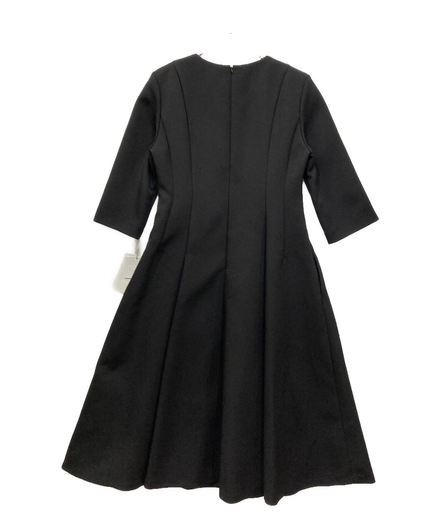 週末限定価格* 新品* CELFORD 38 お受験フォーマル セルフォード 中古・古着通販】CELFORD (セルフォード) ツイストワンピース ブラック