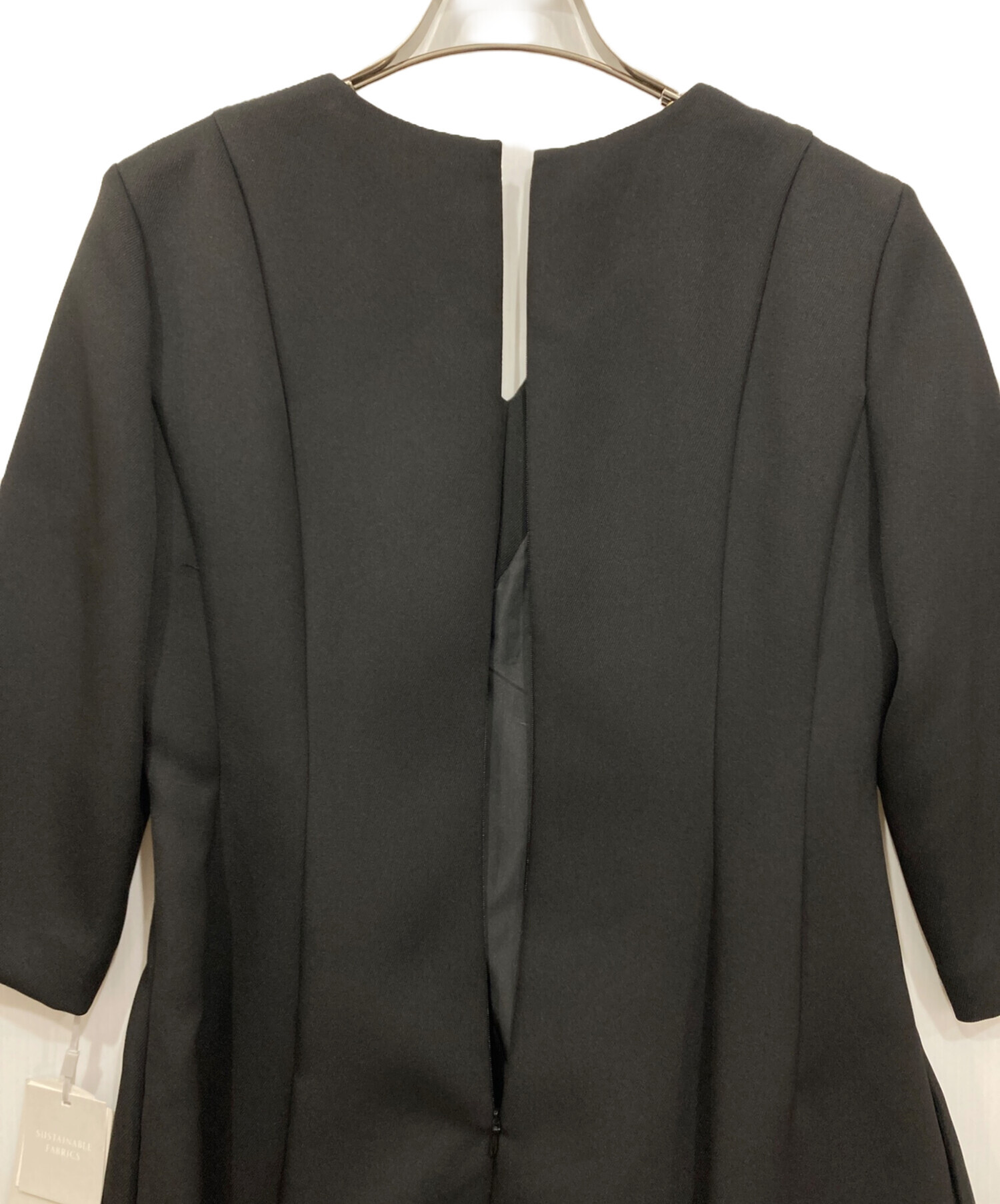 中古・古着通販】CELFORD (セルフォード) ツイストワンピース ブラック