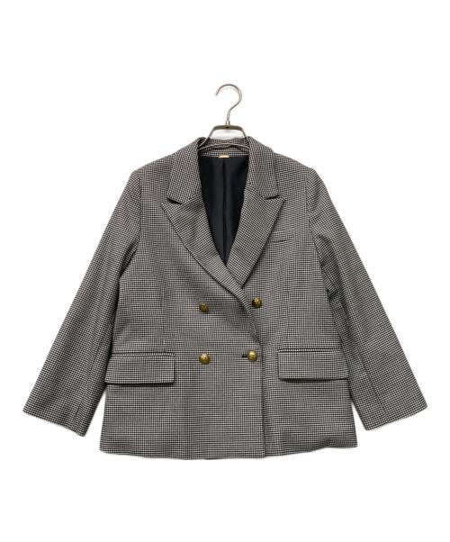 中古・古着通販】Mila Owen (ミラオーウェン) 金釦チェックダブル