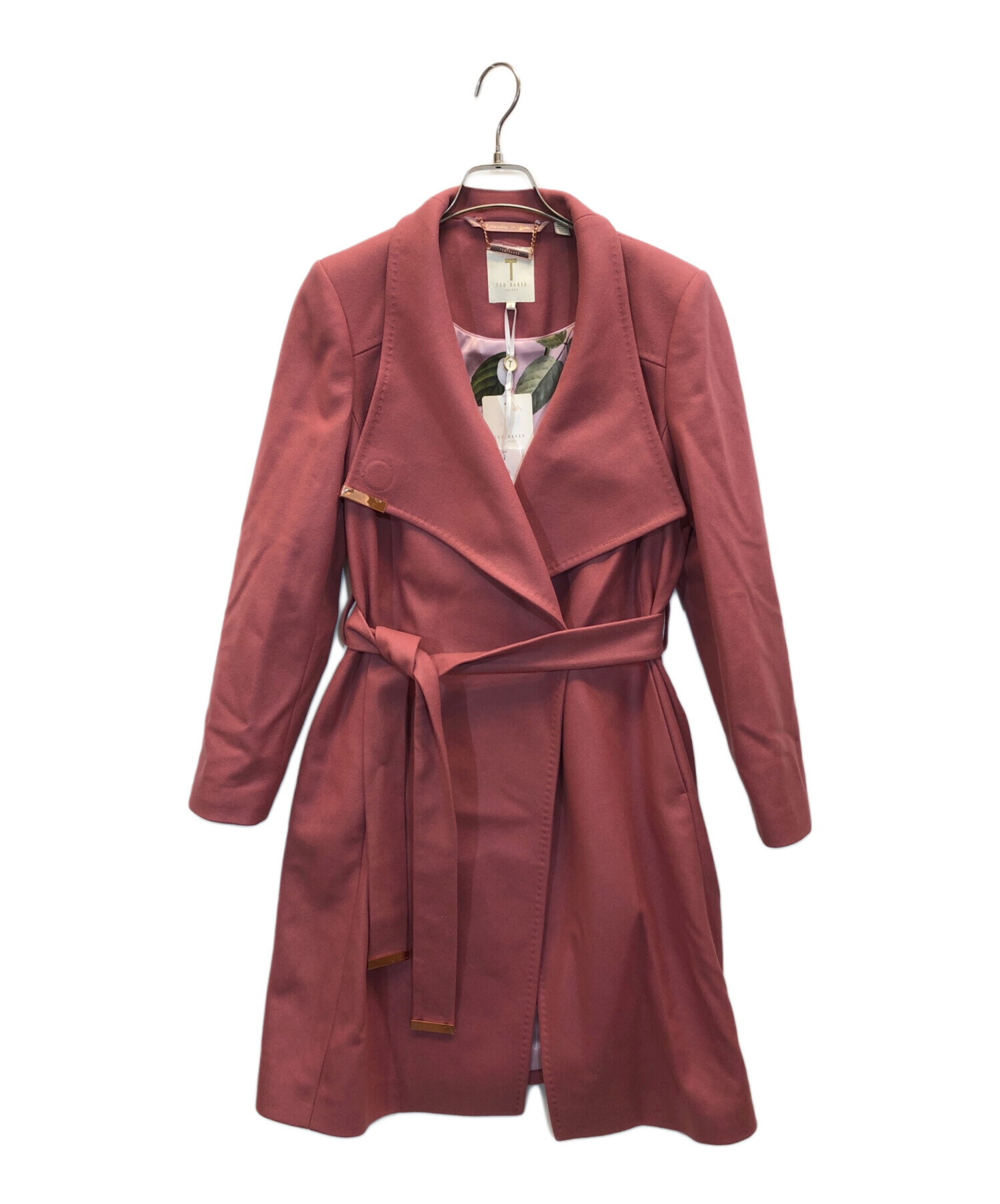 中古・古着通販】TED BAKER (テッドベーカー) チェスターコート ピンク