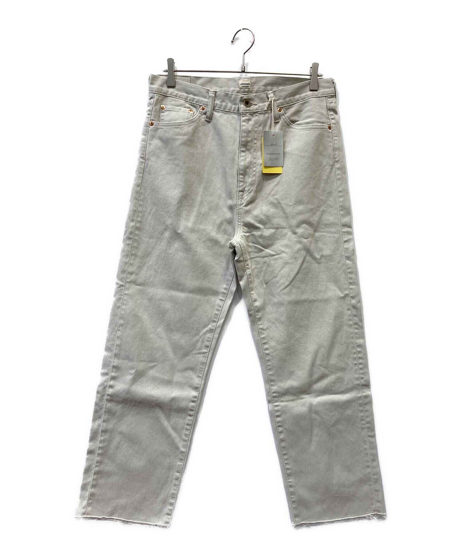 中古・古着通販】chimala (チマラ) コットンピケパンツ アイボリー