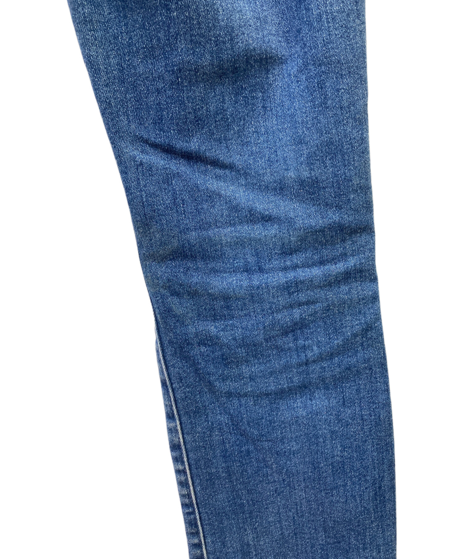 中古・古着通販】mother (マザー) INSIDER CROP STEP FRAY ブルー