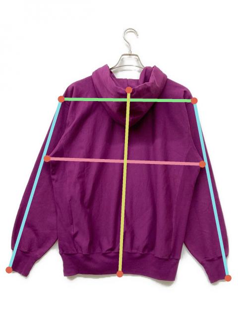 美品　AURALEE パープル フード付きパーカー　オーラリー 中古・古着通販】AURALEE (オーラリー) SUPER MILLED SWEAT P/O PARKA