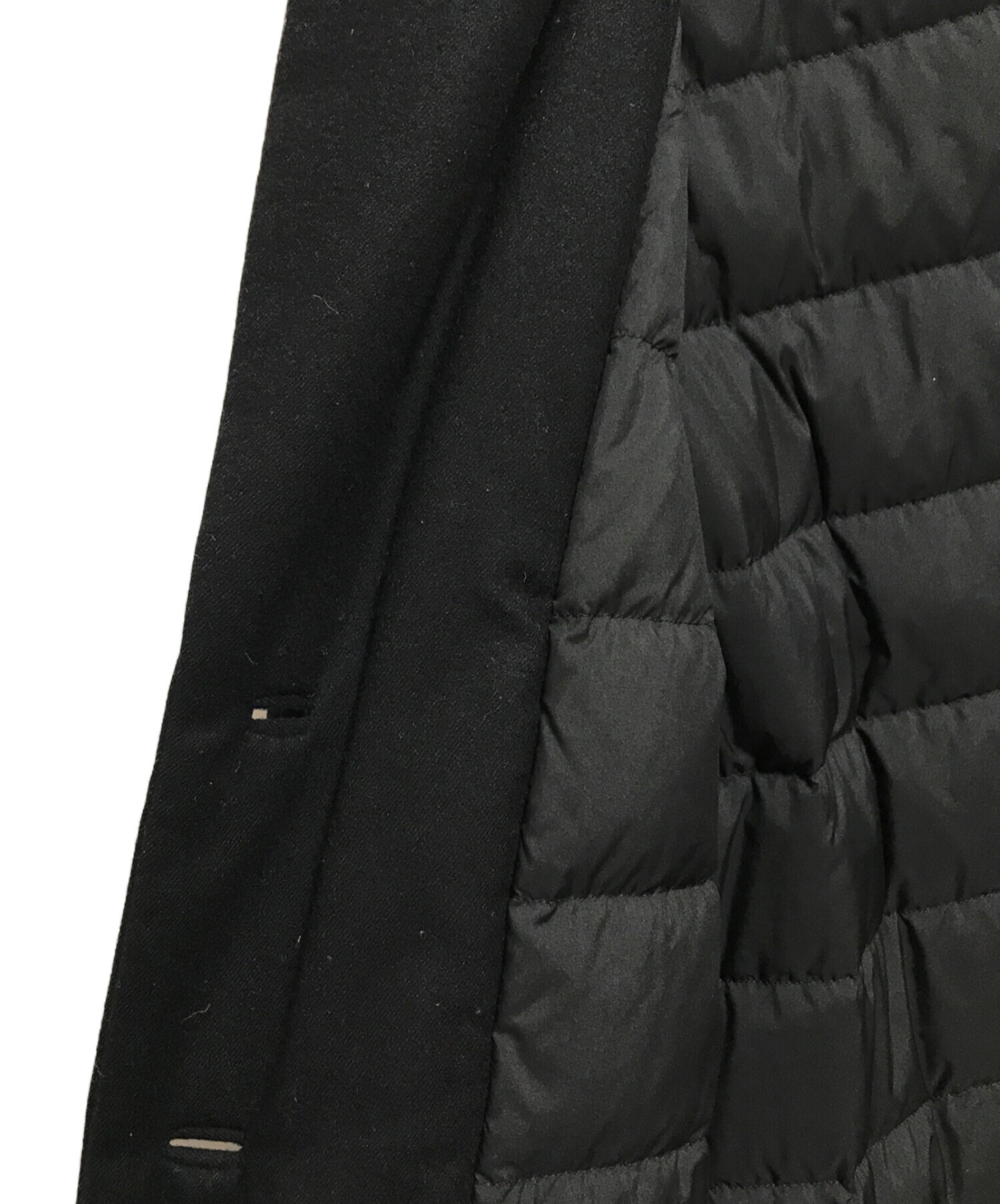 セオリーリュクス　ダウンコート　ダウンジャケット　チェスターコート　黒　ブラック 中古・古着通販】theory luxe (セオリーリュクス) ダウンチェスター