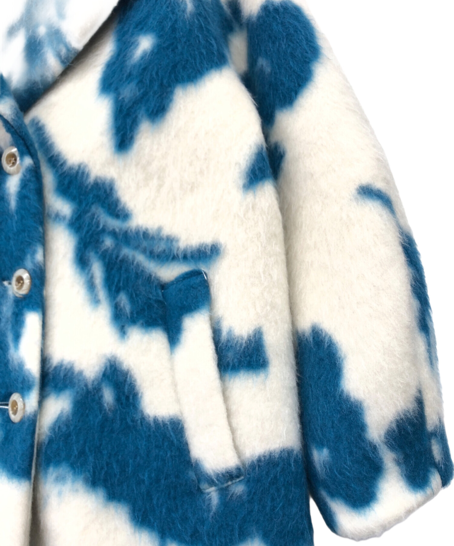 中古・古着通販】Ameri (アメリ) UND SHADOW FLOWER WOOL COAT