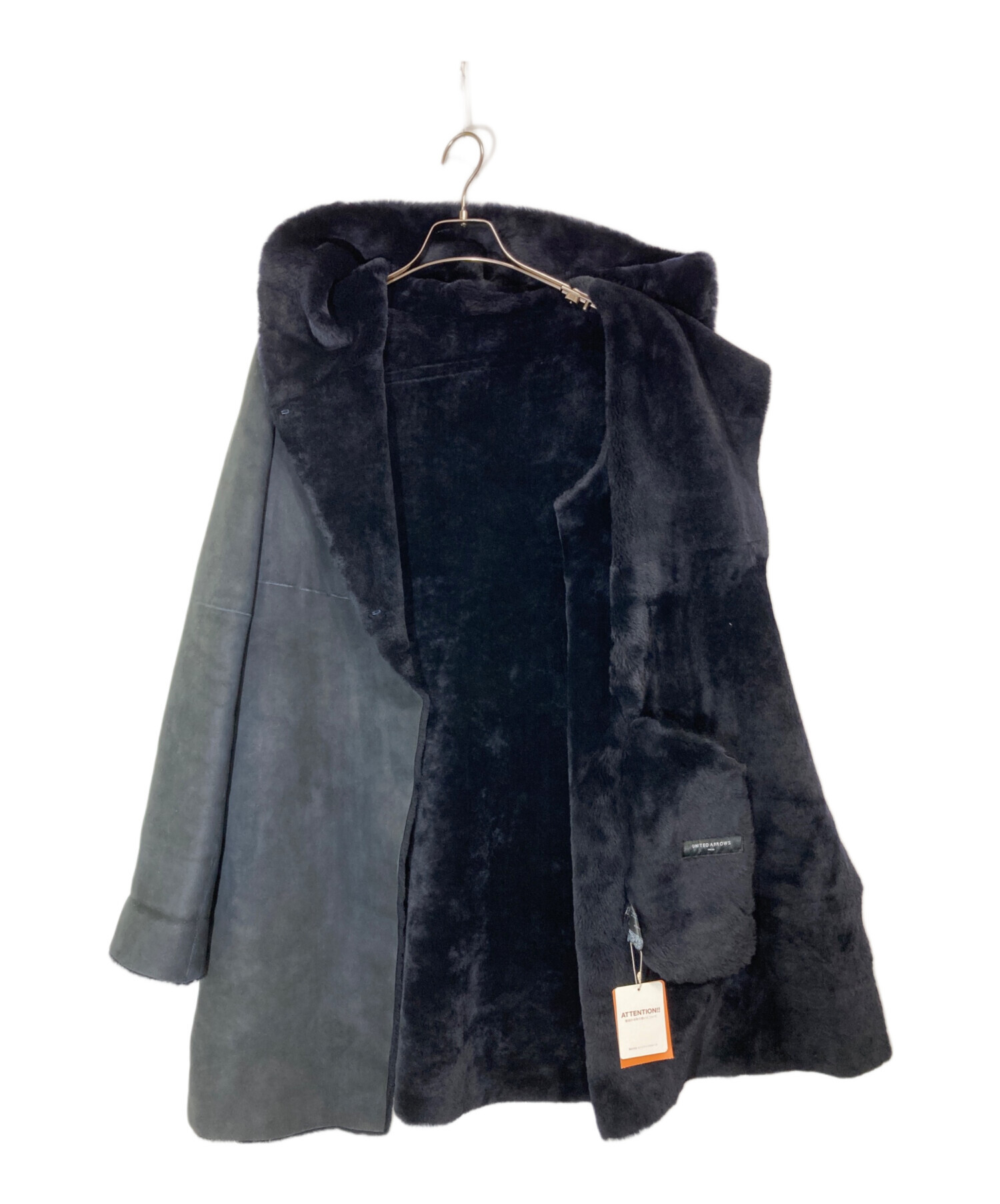 コート ユナイテッドアローズ UNITED ARROWSリアルムートン 38 中古・古着通販】UNITED ARROWS TOKYO (ユナイテッドアローズ