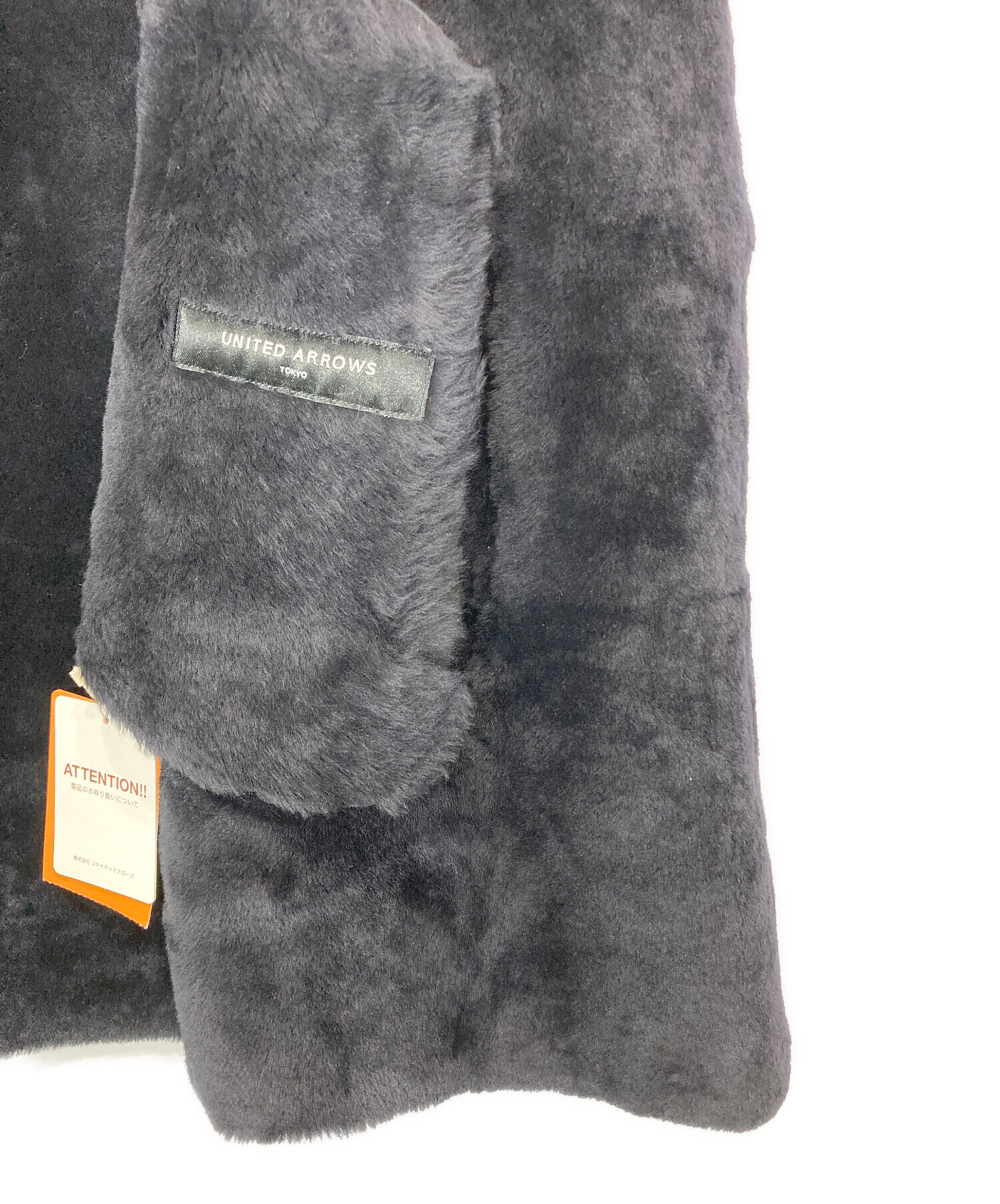 コート ユナイテッドアローズ UNITED ARROWSリアルムートン 38 中古・古着通販】UNITED ARROWS TOKYO (ユナイテッドアローズ