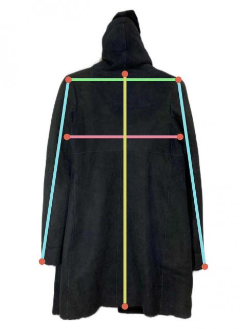 コート ユナイテッドアローズ UNITED ARROWSリアルムートン 38 36772151_B_01_215.jpg