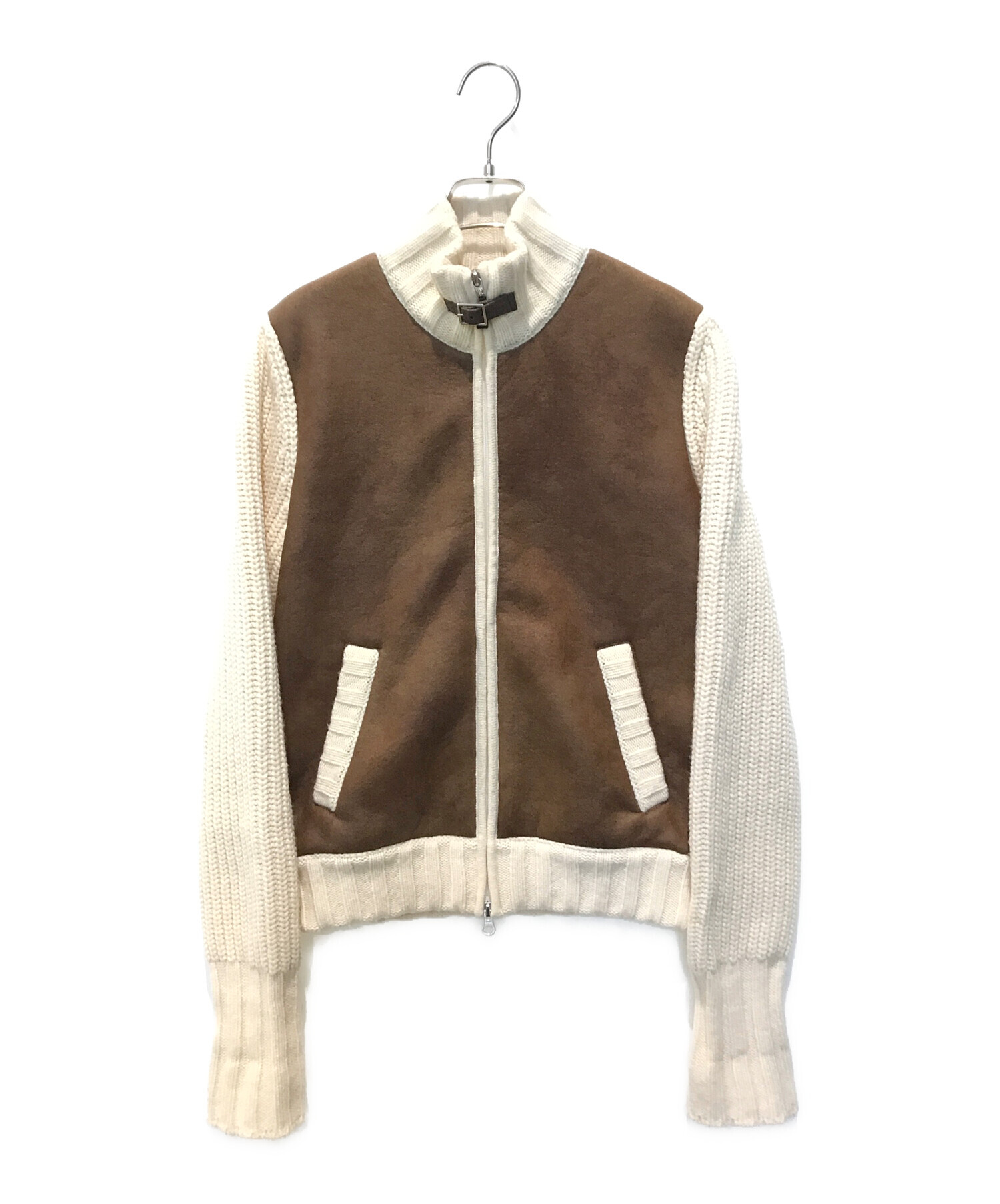 GRAN SASSO（グランサッソ）12ゲージウールスタンドカラージップ 