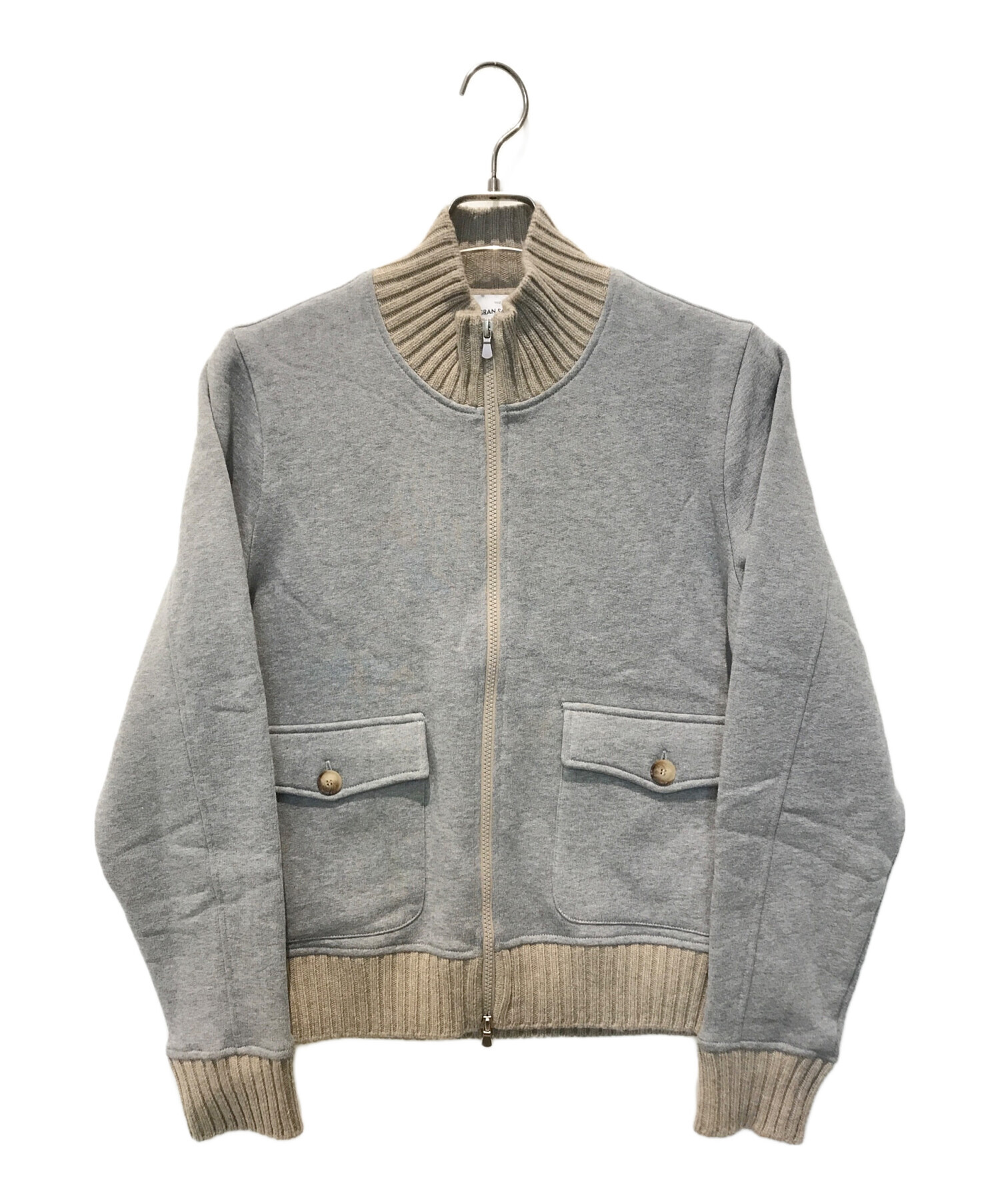 中古・古着通販】GRAN SASSO (グランサッソ) スタンドZIPブルゾン 23I
