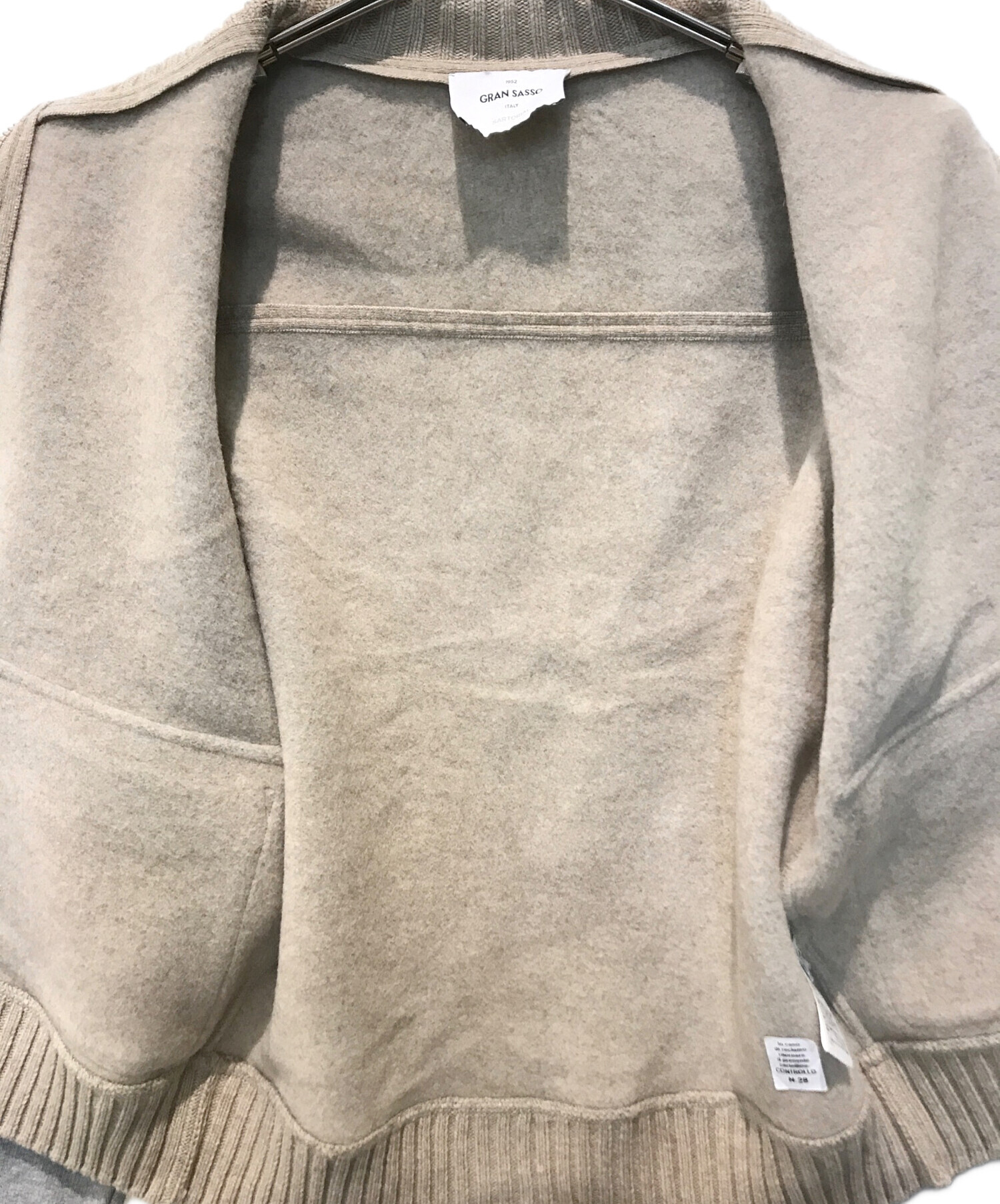 中古・古着通販】GRAN SASSO (グランサッソ) スタンドZIPブルゾン 23I