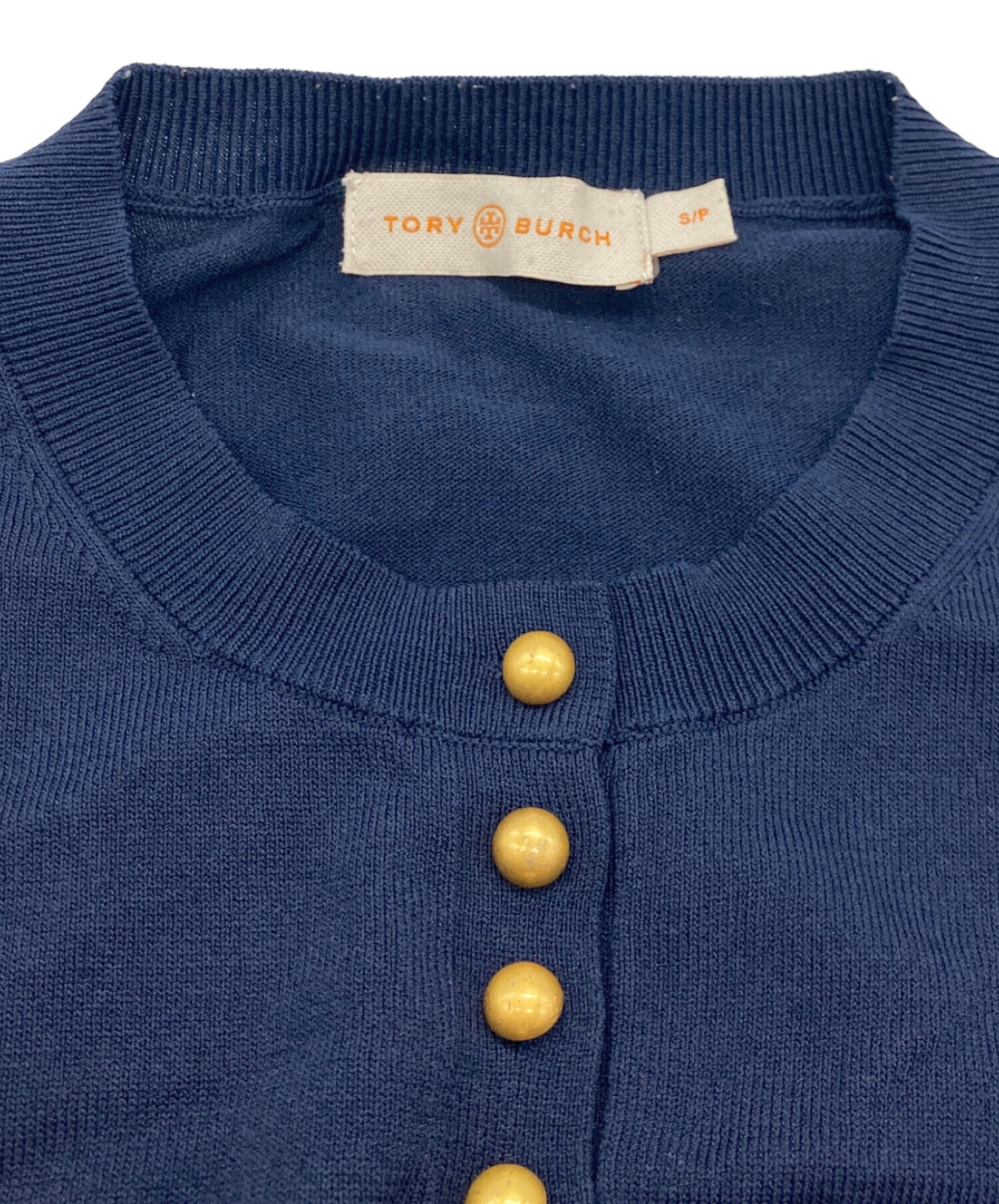 中古・古着通販】TORY BURCH (トリーバーチ) マルチボタンニット