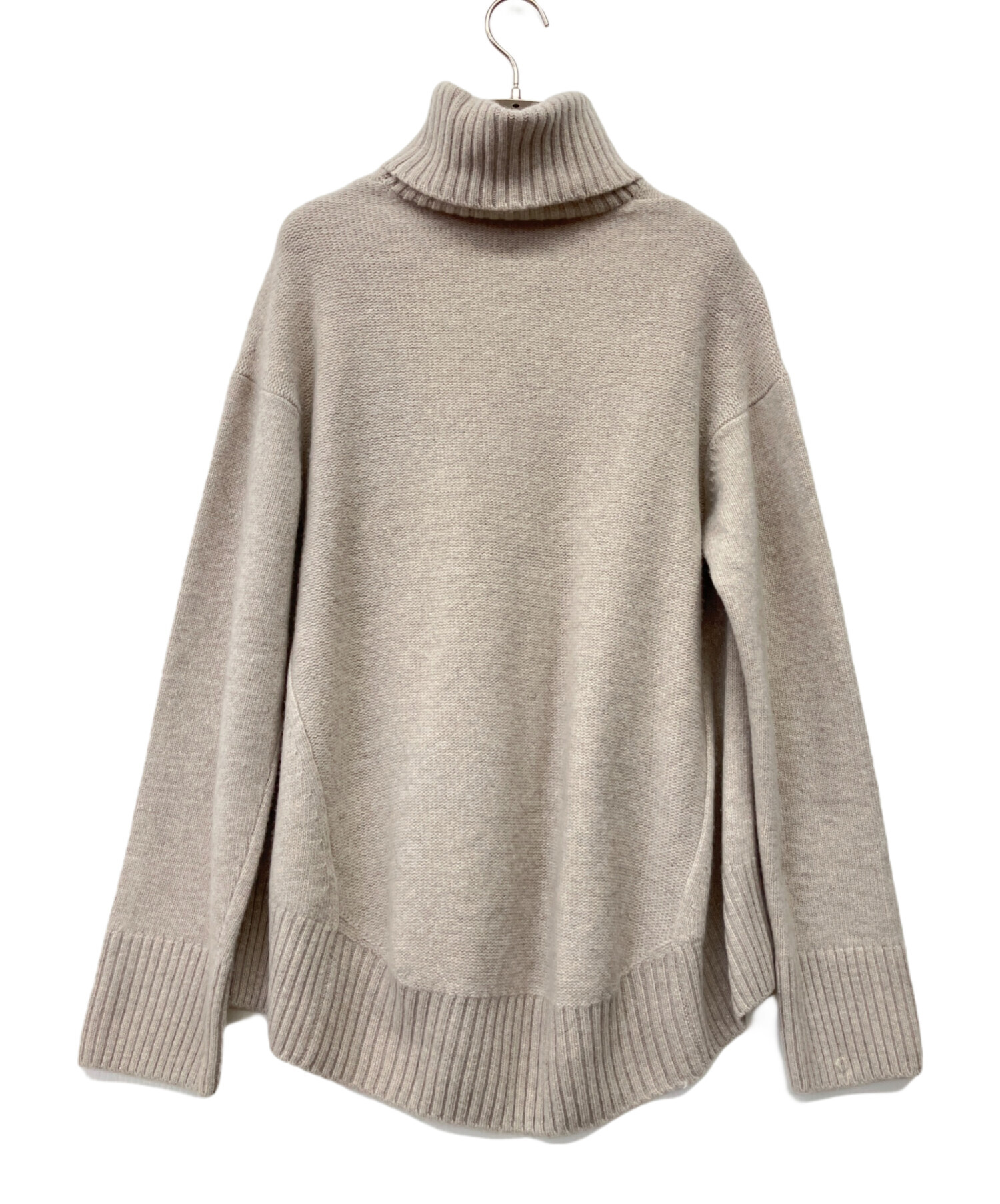 FRAMeWORK W/Caタートルロングプルオーバー ベージュ タグ付 新品