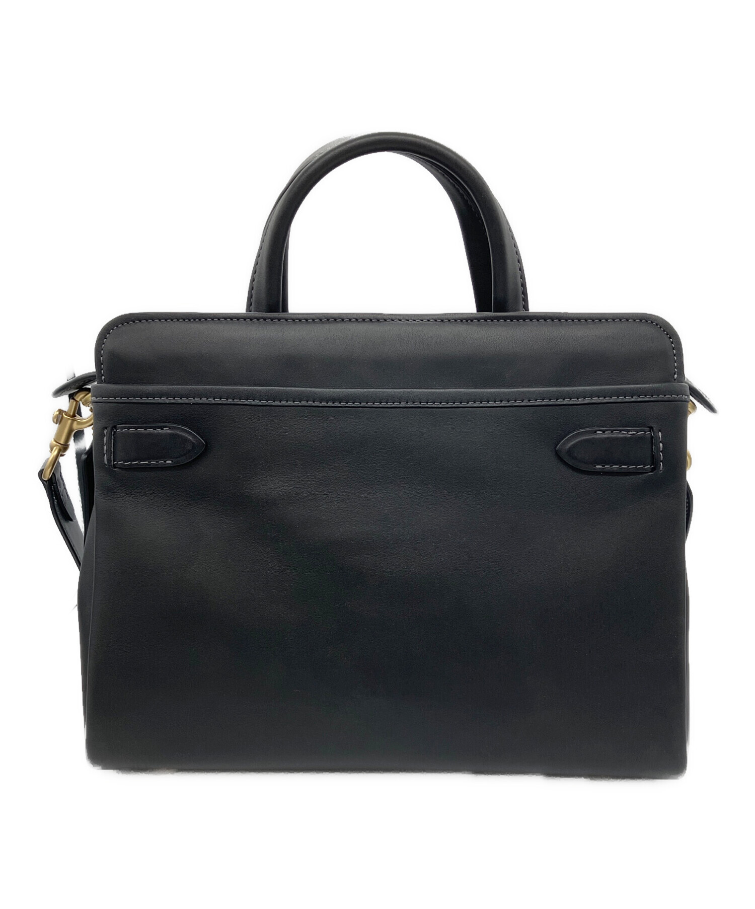 中古・古着通販】COACH (コーチ) 2WAYバッグ ブラック｜ブランド・古着