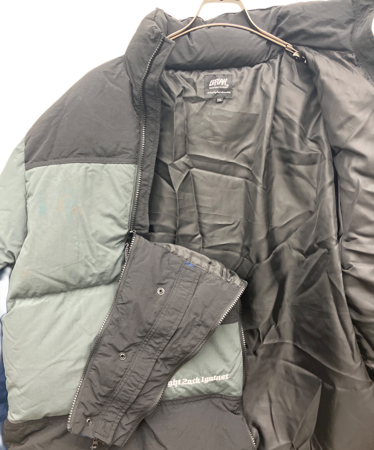 中古・古着通販】LEFLAH (レフラー) taslan nylon double zip down