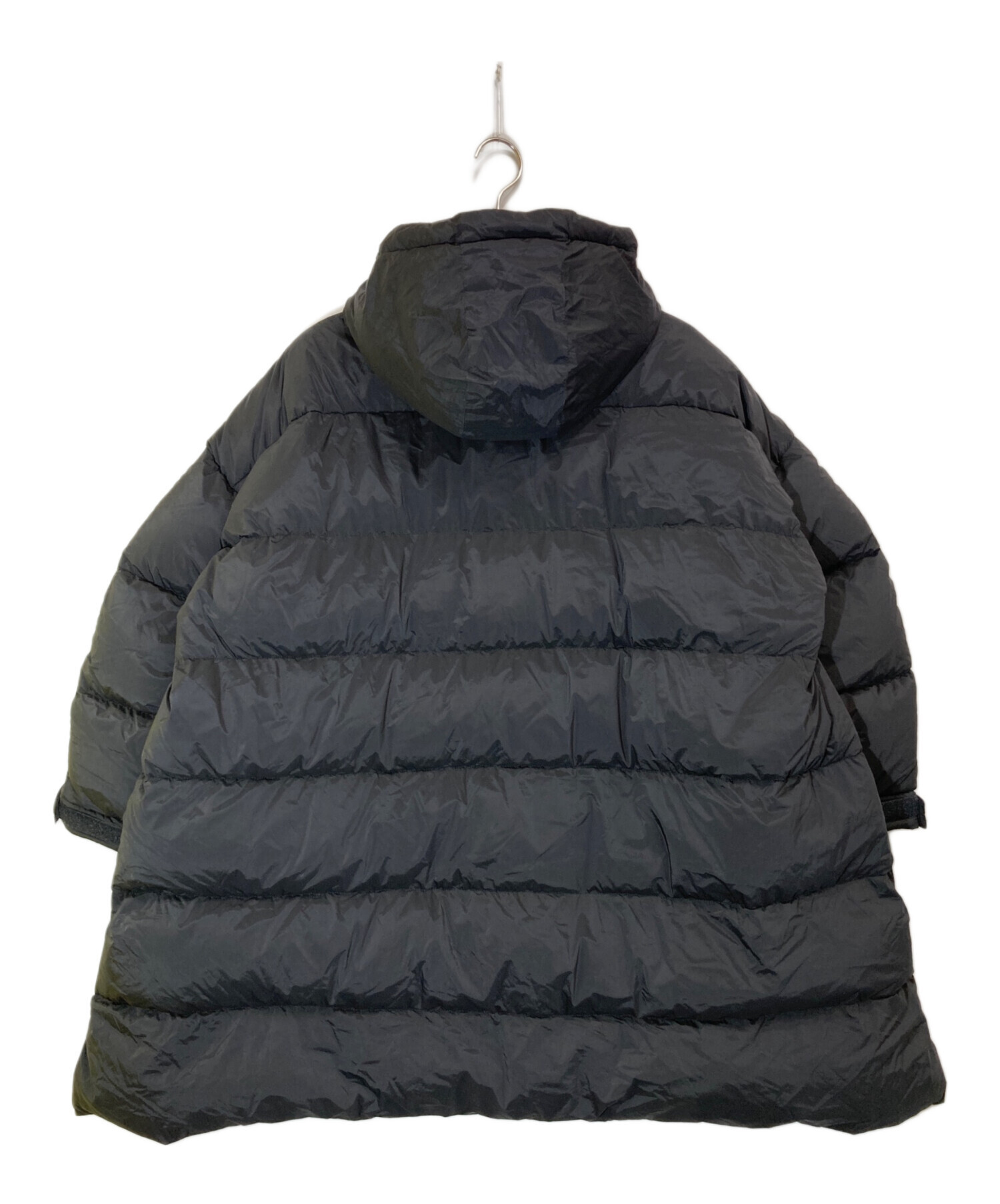 中古・古着通販】ENFOLD (エンフォルド) TENT-LINE LONG DOWN ブラック