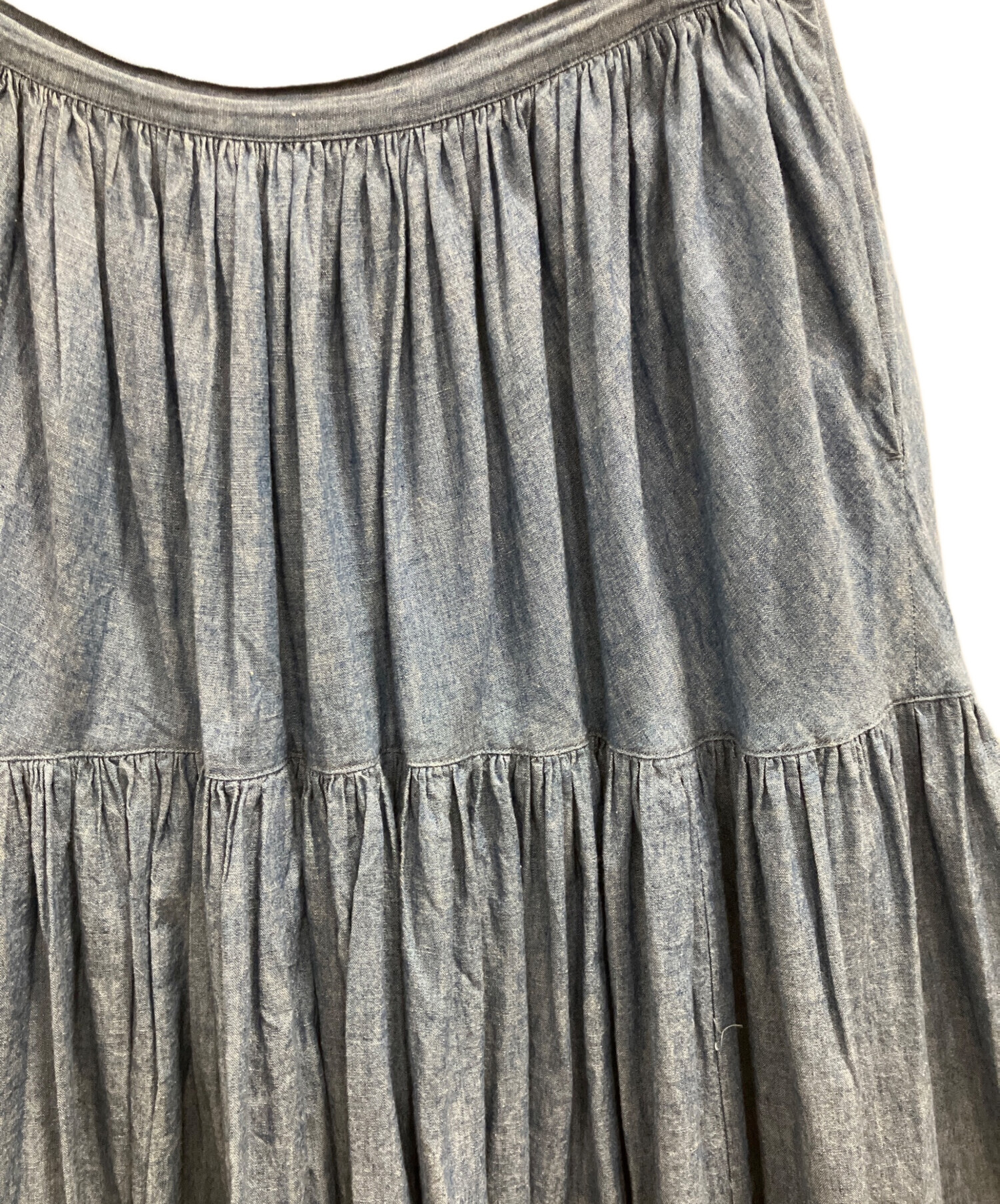 中古・古着通販】Toujours (トゥジュー) ランダムプリーツマキシ