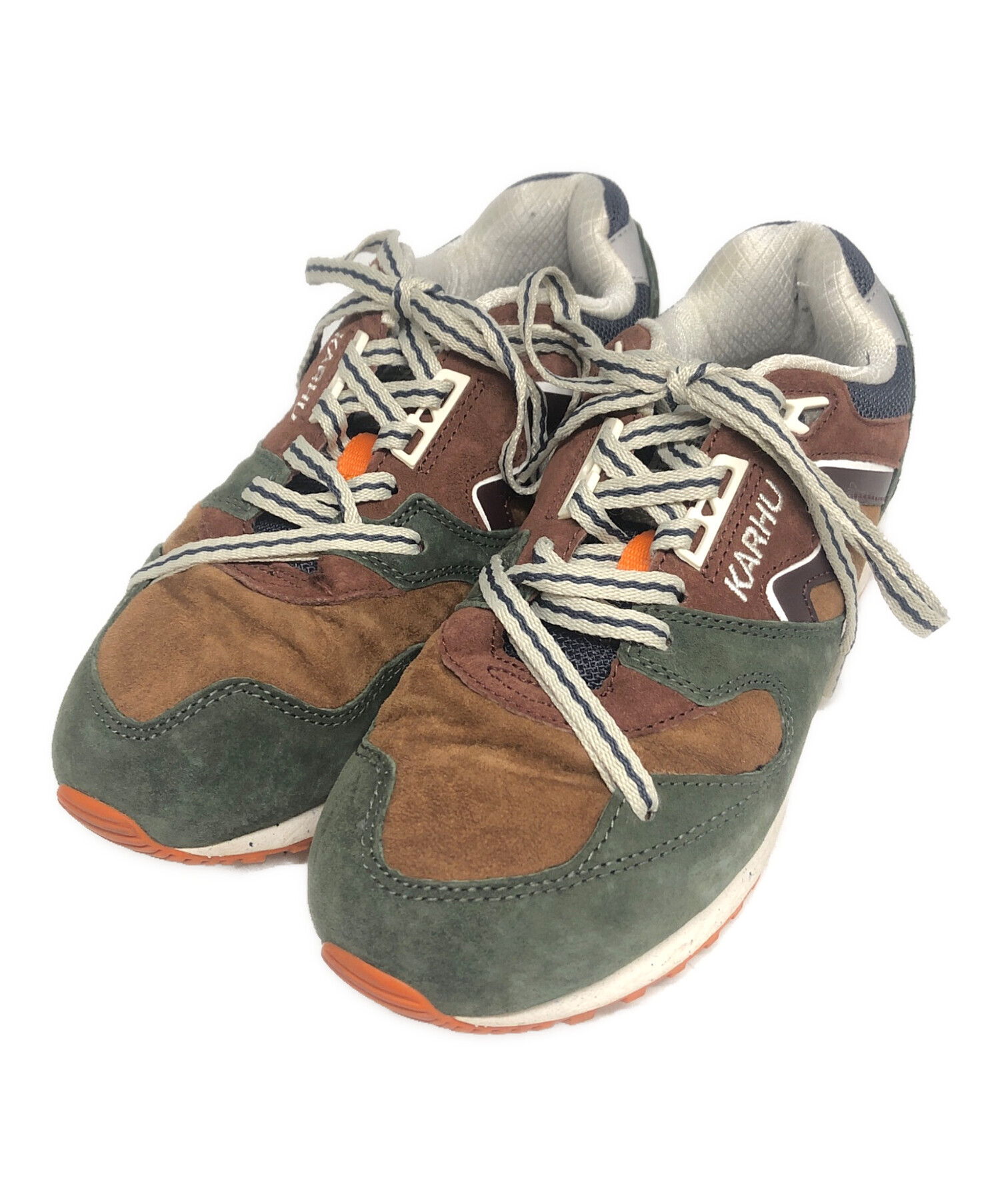【試し履きのみ】KARHU スニーカー　US7 中古・古着通販】KARHU (カルフ) ローカットスニーカー ブラウン