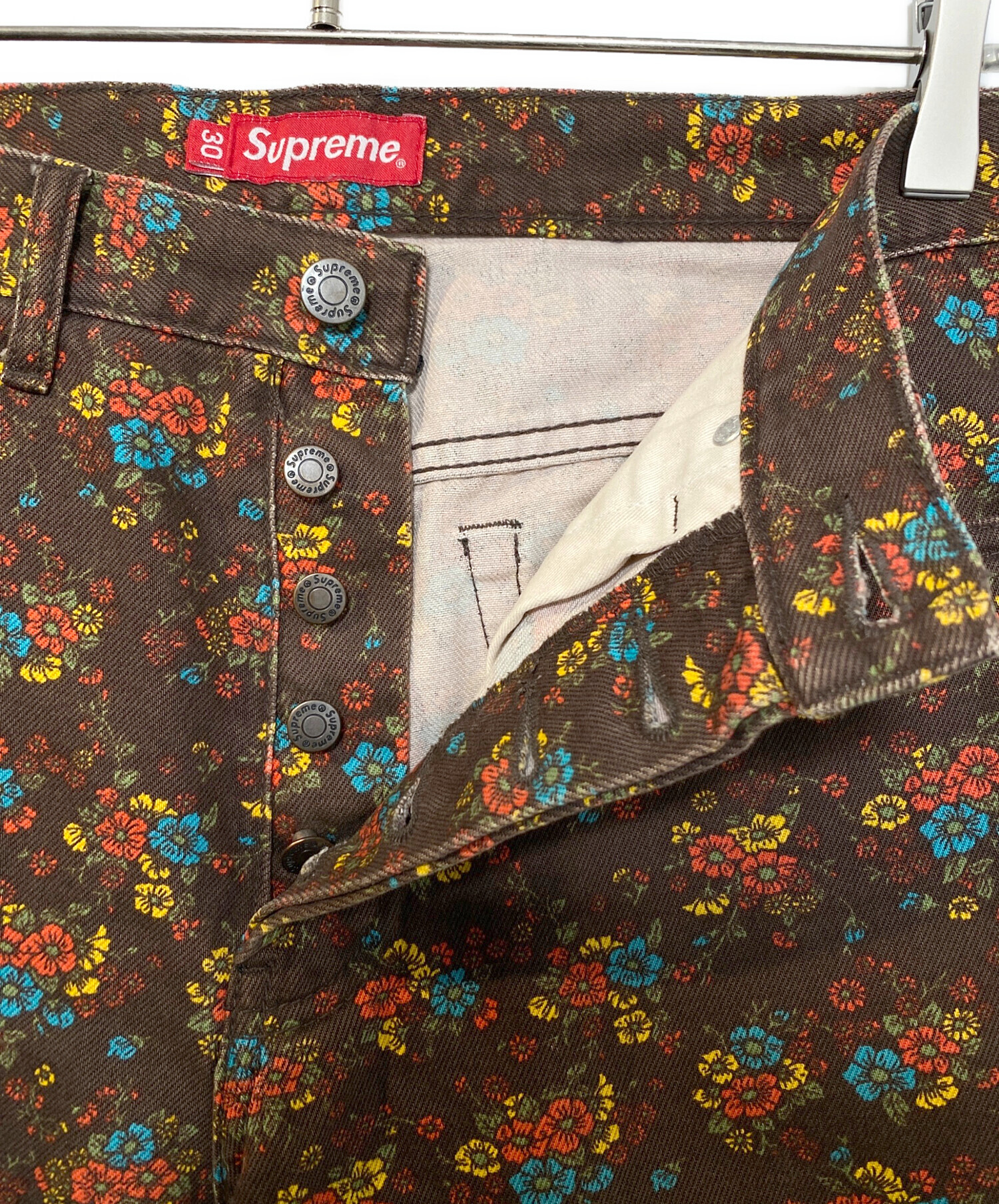中古・古着通販】SUPREME (シュプリーム) Regular Jean ブラウン 