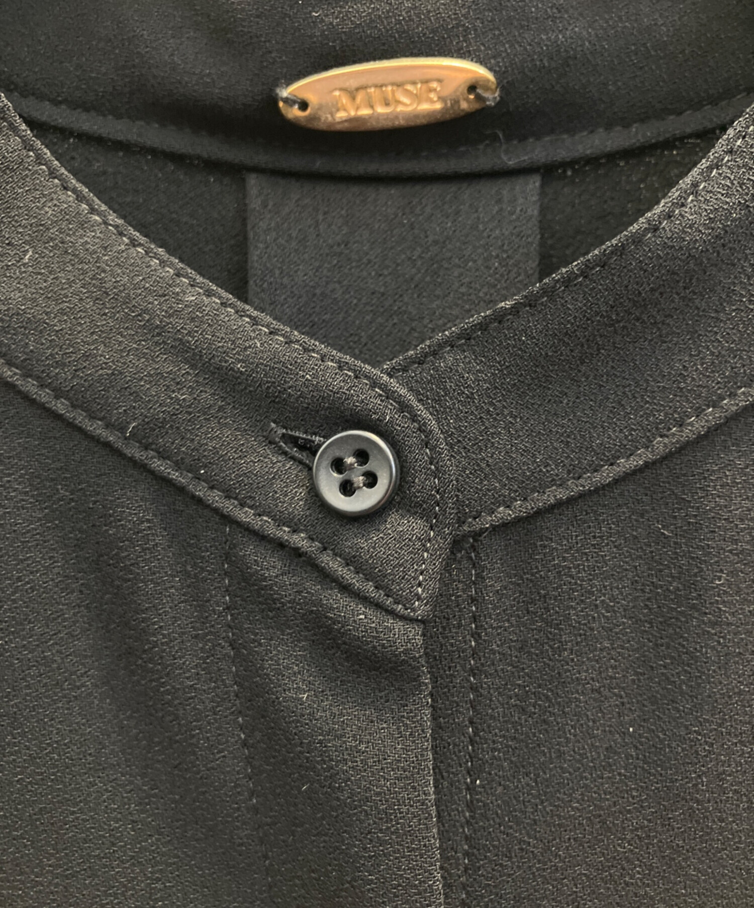 MUSE de Deuxieme Classe ジョーゼット 2way ブラウス MUSE de Deuxieme Classe ジョーゼット 2way ブラウス