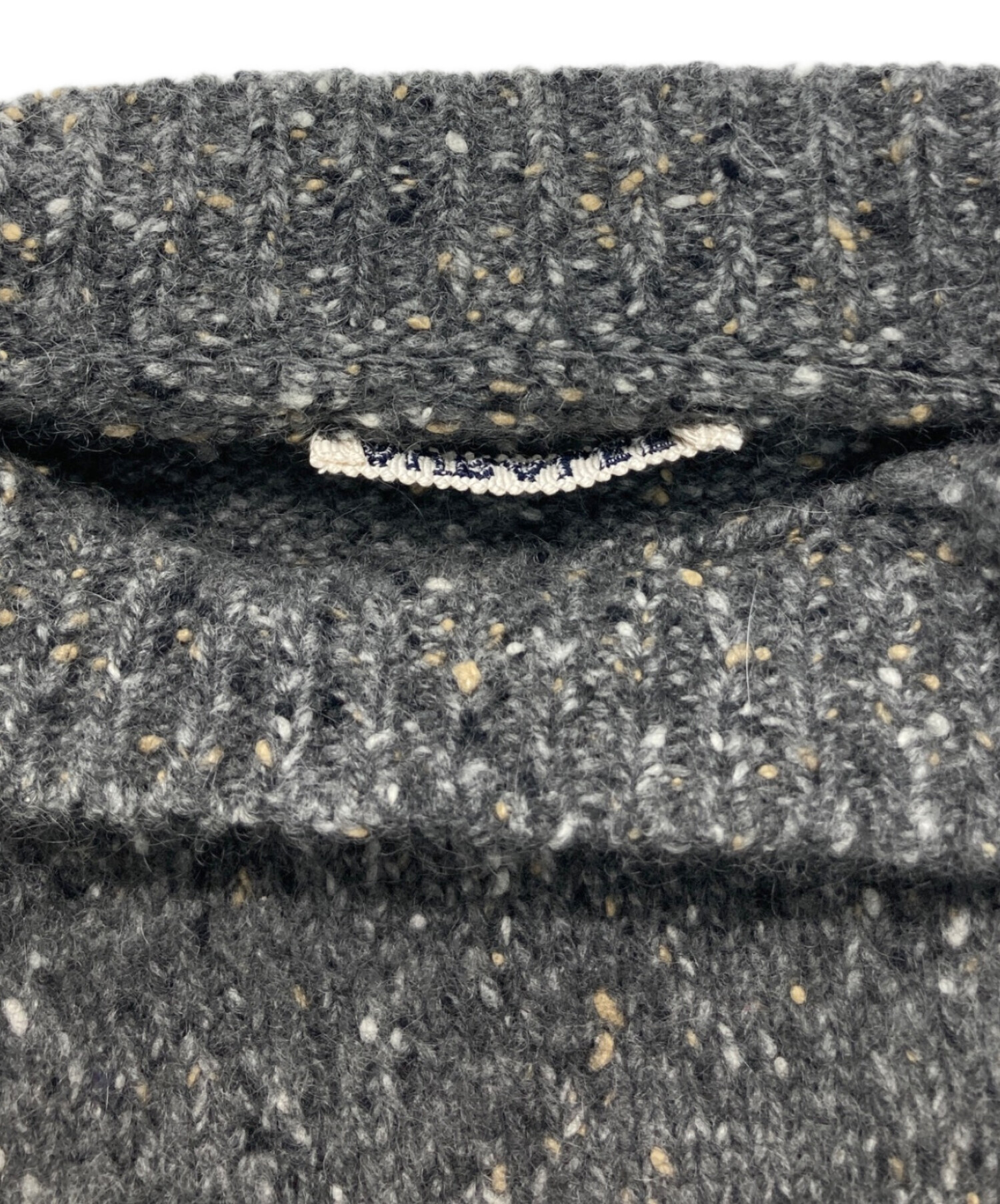 中古・古着通販】AURALEE (オーラリー) NEP CASHMERE KNIT P/O グレー