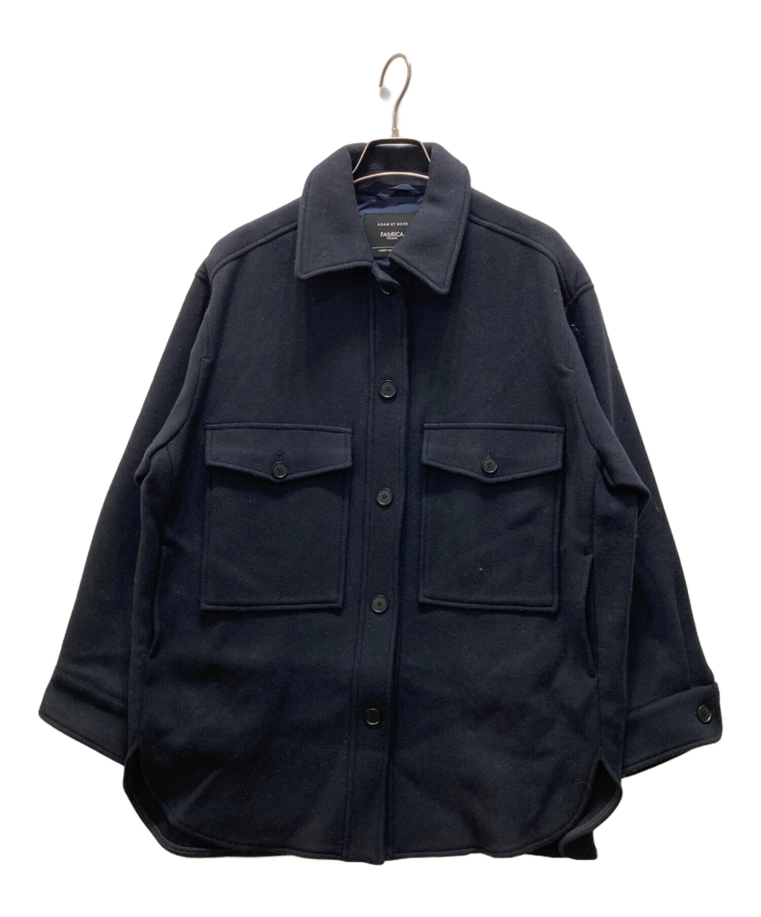 ADAM ET ROPÉ ダブルメルトンコート アダムエロペ チェスターコート