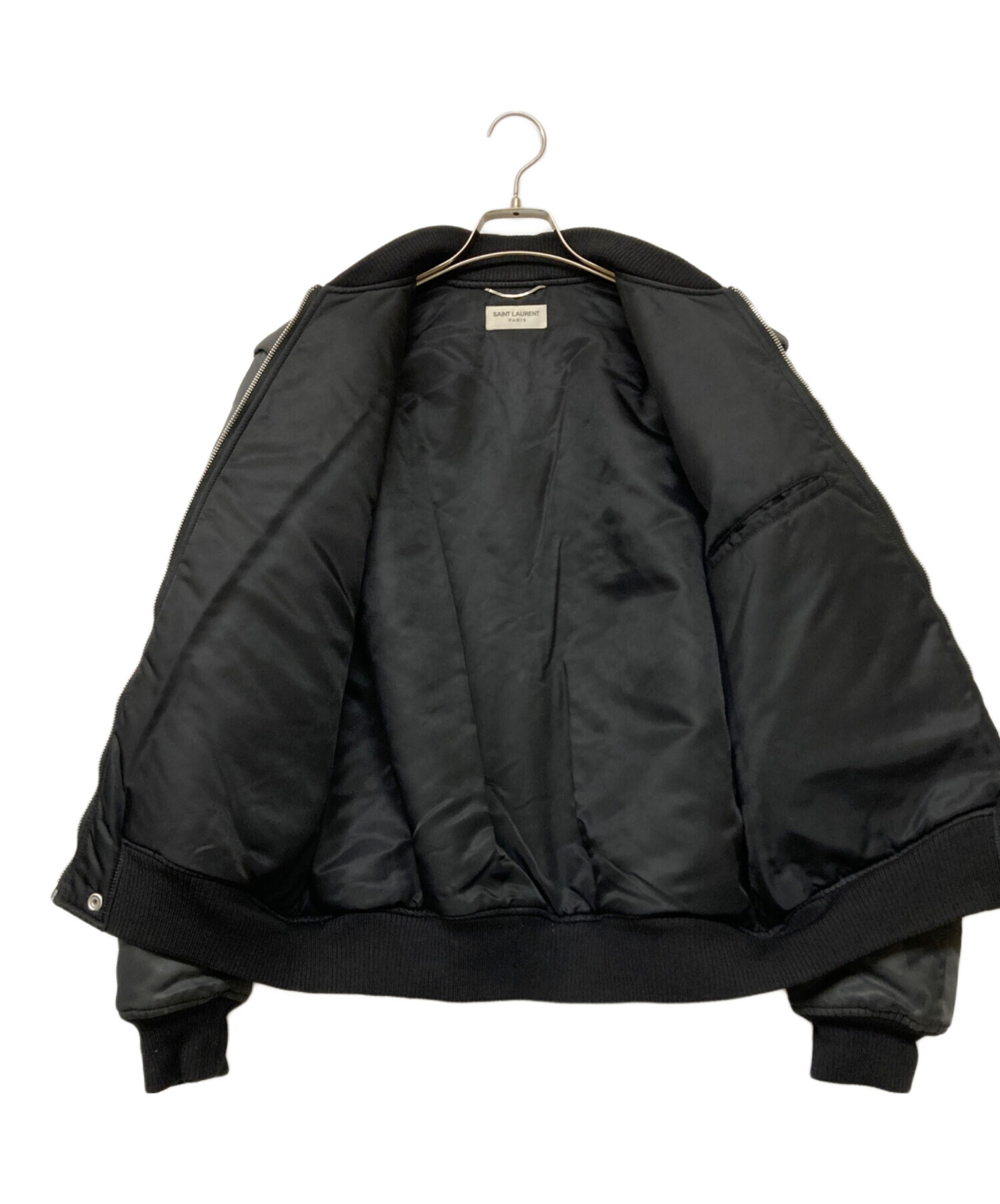 サンローラン　ジャケット　ボンバージャケット 中古・古着通販】Saint Laurent Paris (サンローランパリ) クラシック