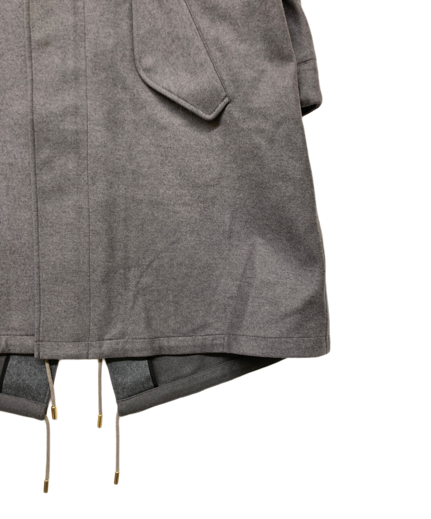 中古・古着通販】THE RERACS (ザ リラクス) ウールフーデッドコート