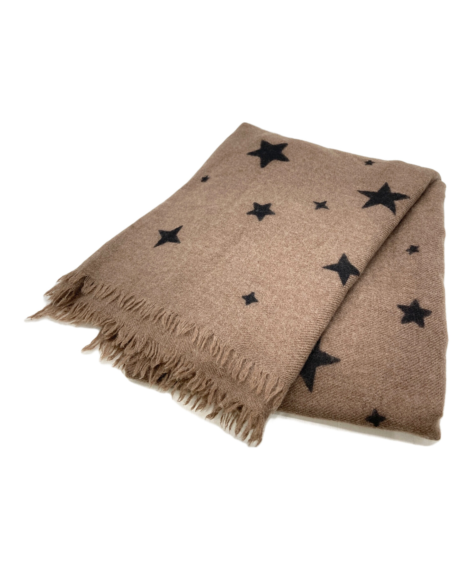 中古・古着通販 DOUCE GLOIRE ドゥースゴロワー STAR STOLE ブラウン ブランド・古着通販 トレファク公式 TREFAC FASHION スマホサイト