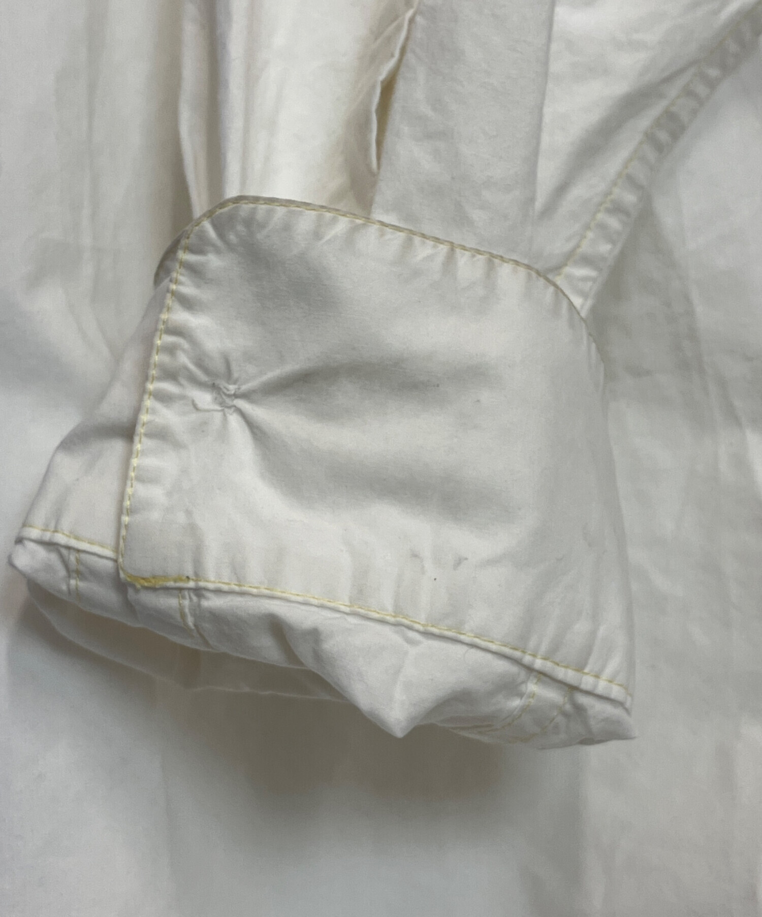 中古・古着通販】MARNI (マルニ) バイカラードッキングシャツ ブルー 