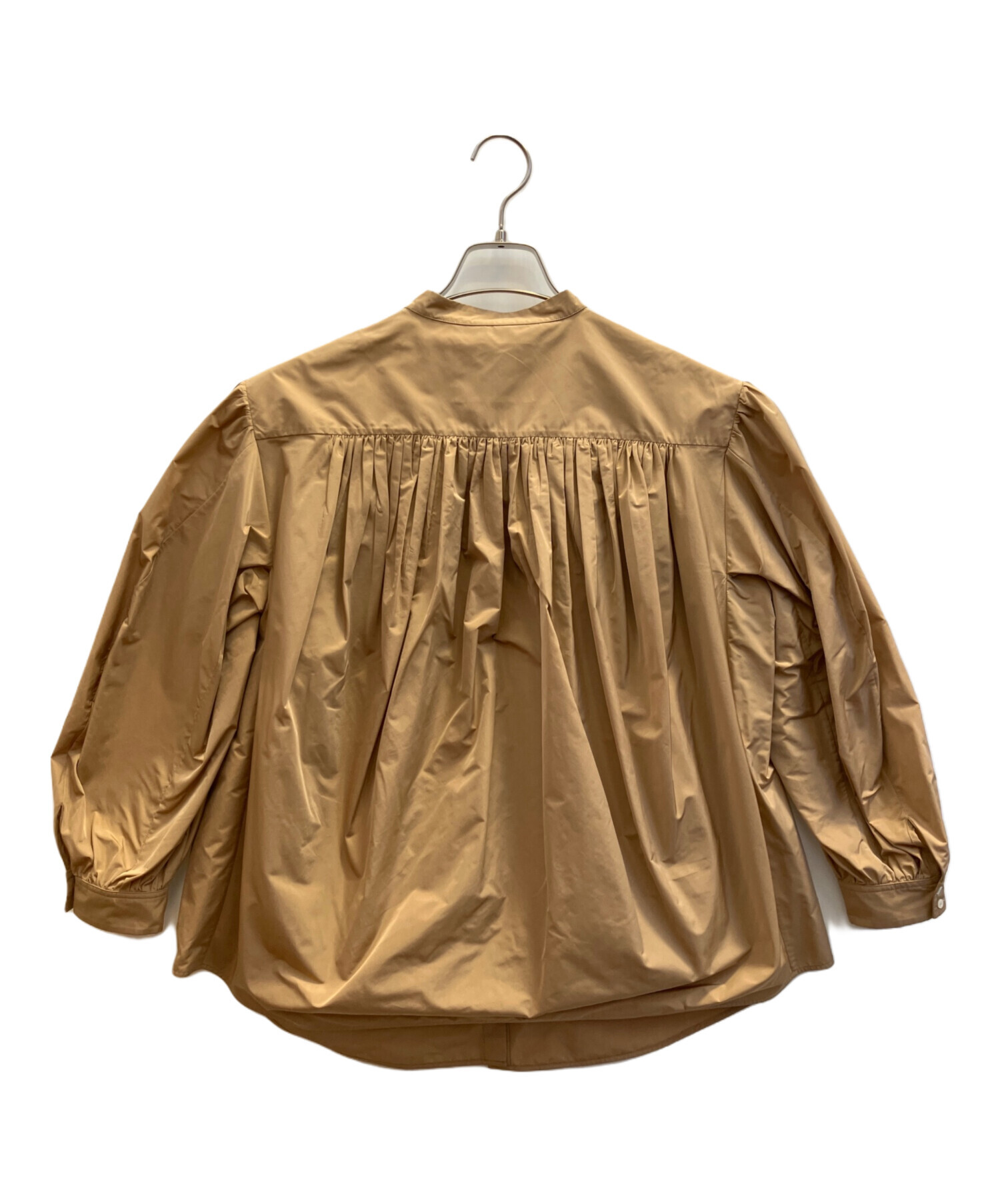 中古・古着通販】JIL SANDER (ジルサンダー) バンドカラーギャザー