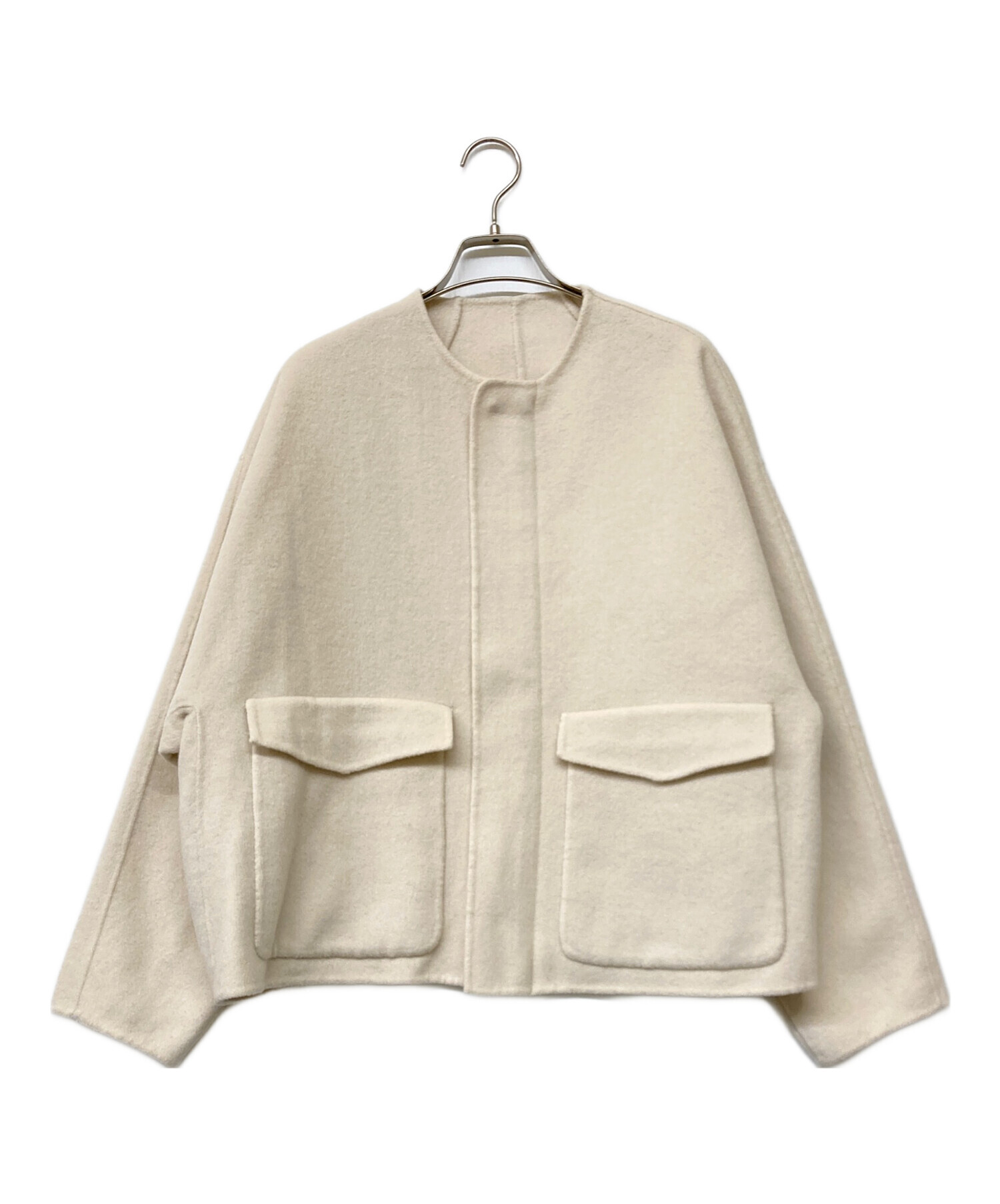 中古・古着通販】uncrave (アンクレイヴ) リバー ショートコート オフ