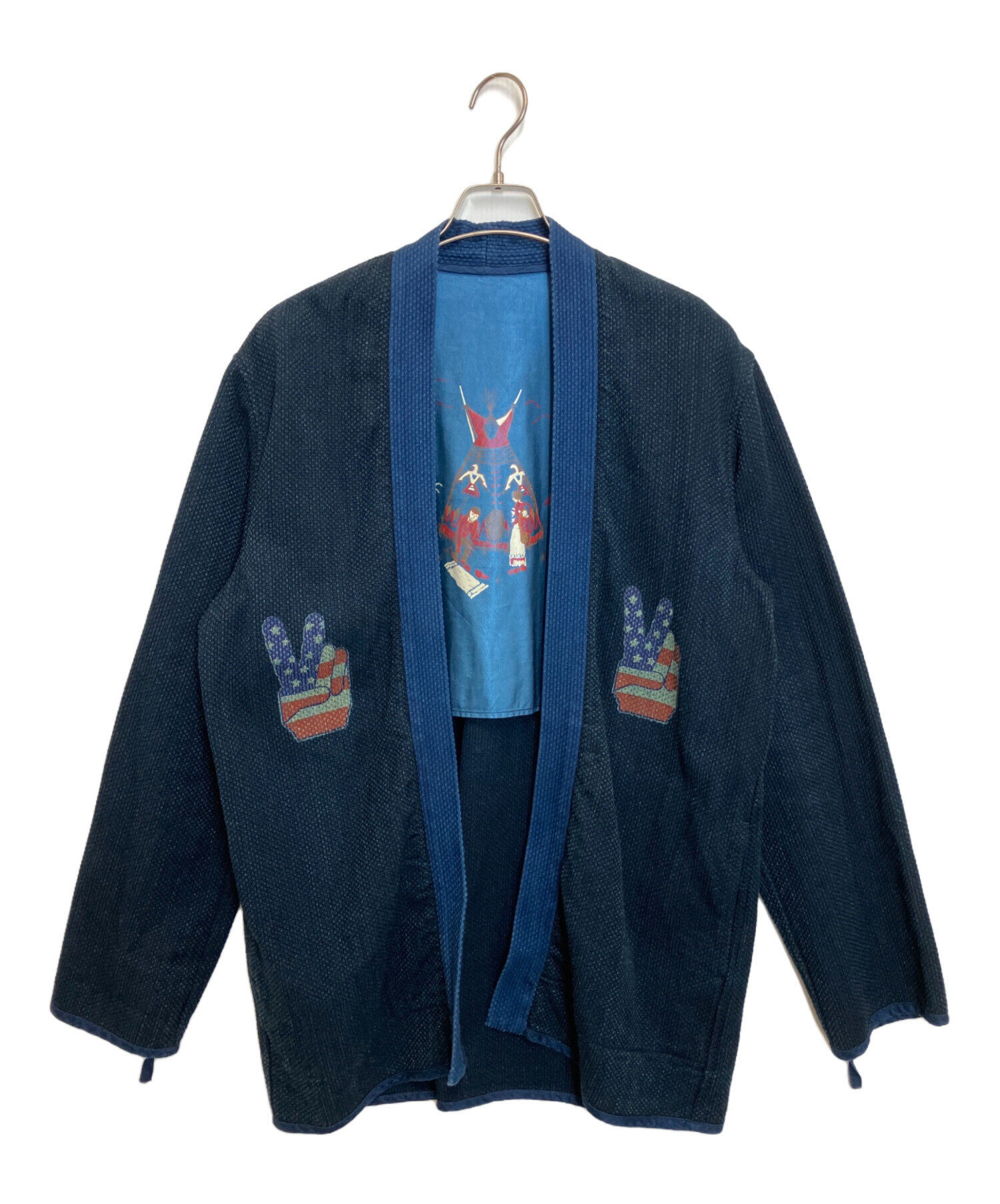 送料360円　キャピタル KAPITAL　古着リメイク　バットマン90ｓ　ビンテージ　Tシャツ　長袖Ｔシャツ　ロンＴ　カットソー キャピタル ブランド アーカイブ 日本製 リメイク 再構築 │ヴィテージ