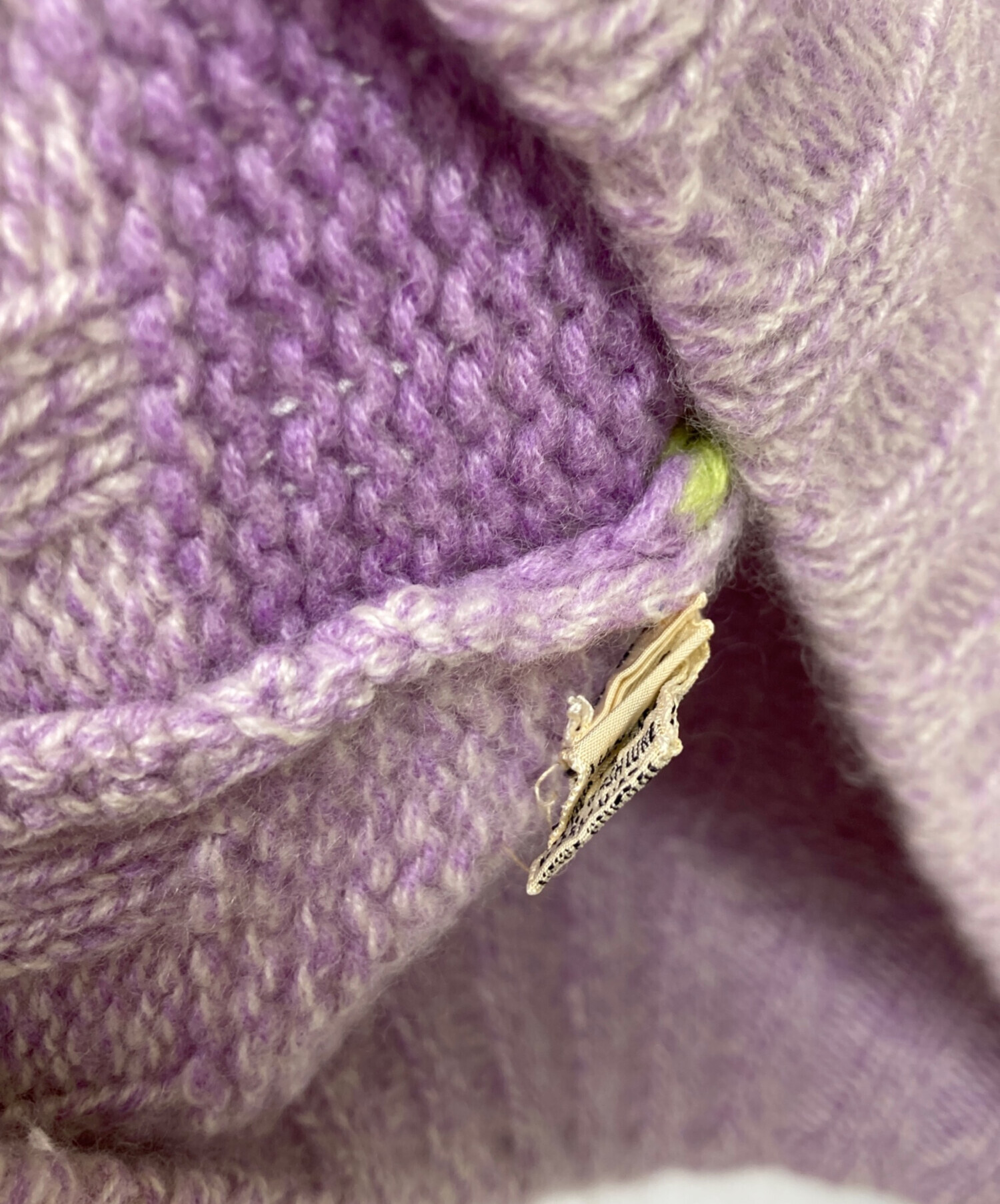 中古・古着通販】MALO (マーロ) カシミヤアーガイルVネックニット