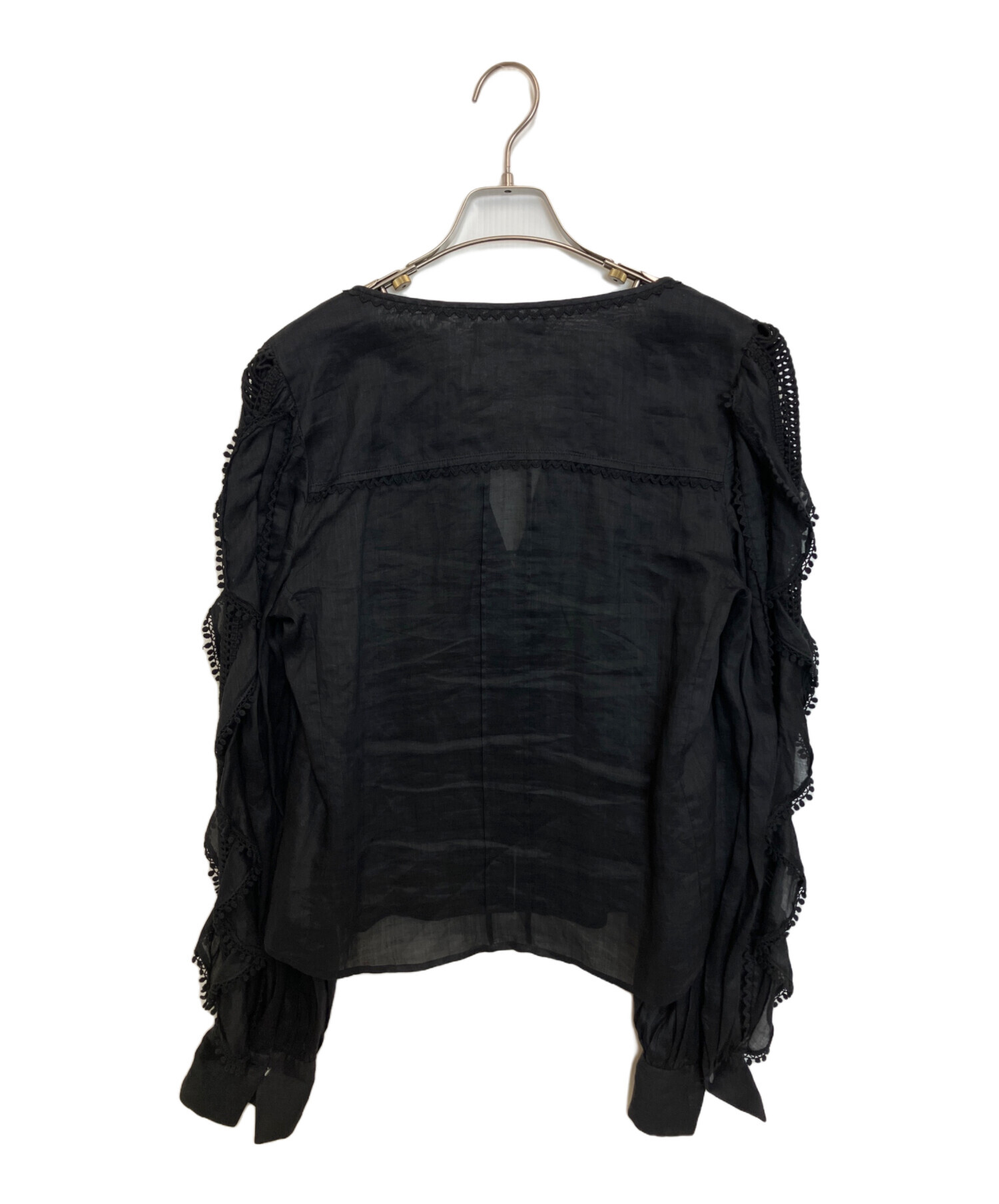 中古・古着通販】ISABEL MARANT (イザベルマラン) ブラウス ブラック