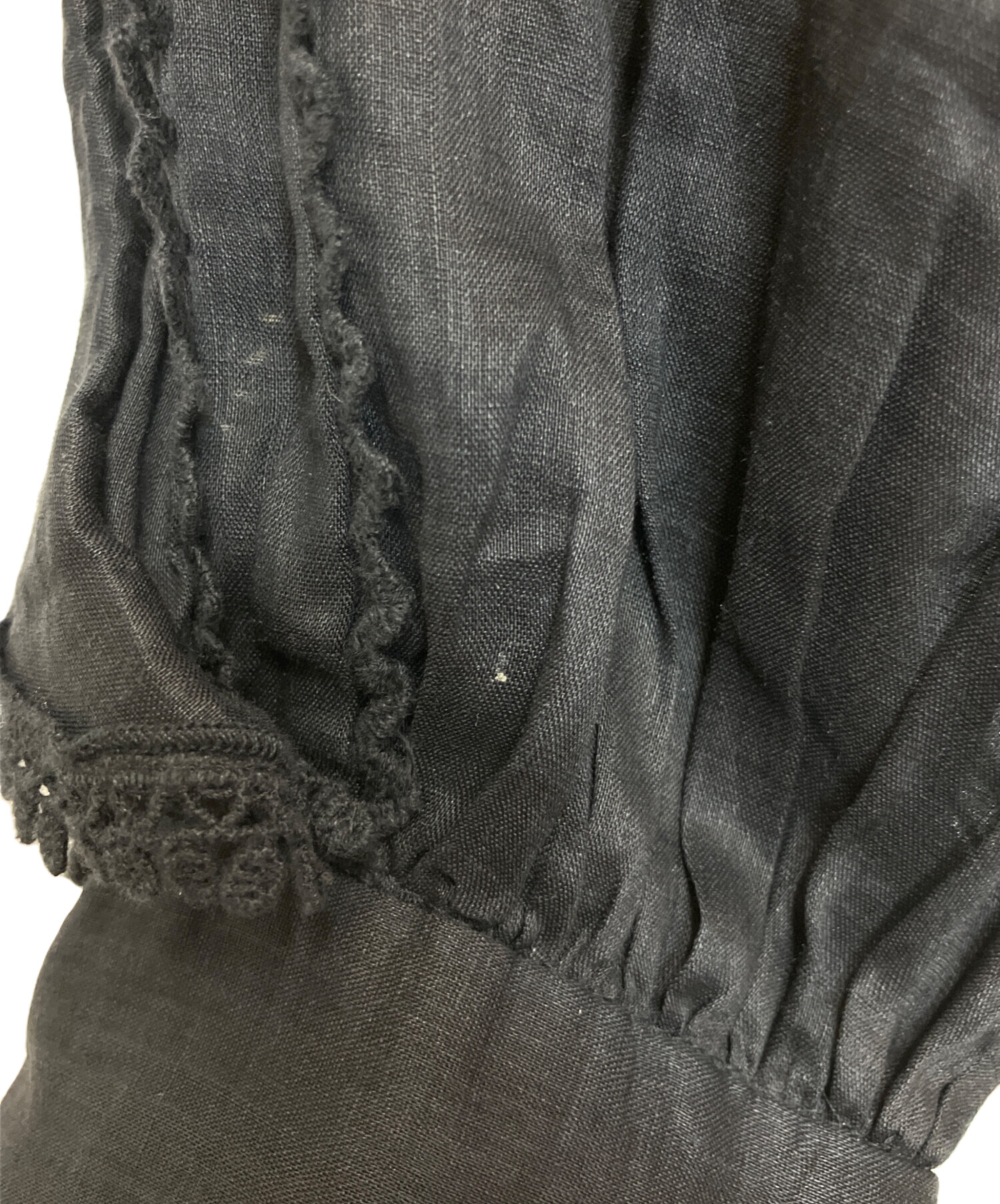 中古・古着通販】ISABEL MARANT (イザベルマラン) ブラウス ブラック 