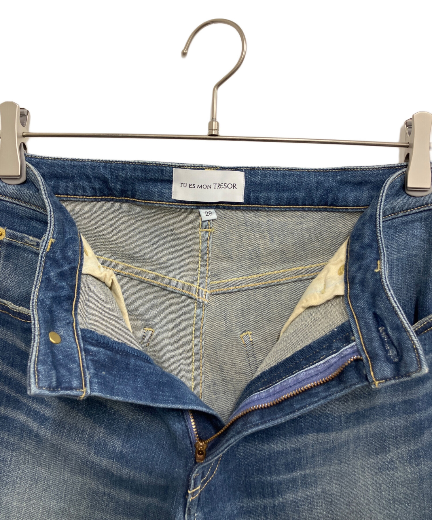 中古・古着通販】Tu es mon TRESOR (トゥ エ モン トレゾア) デニム