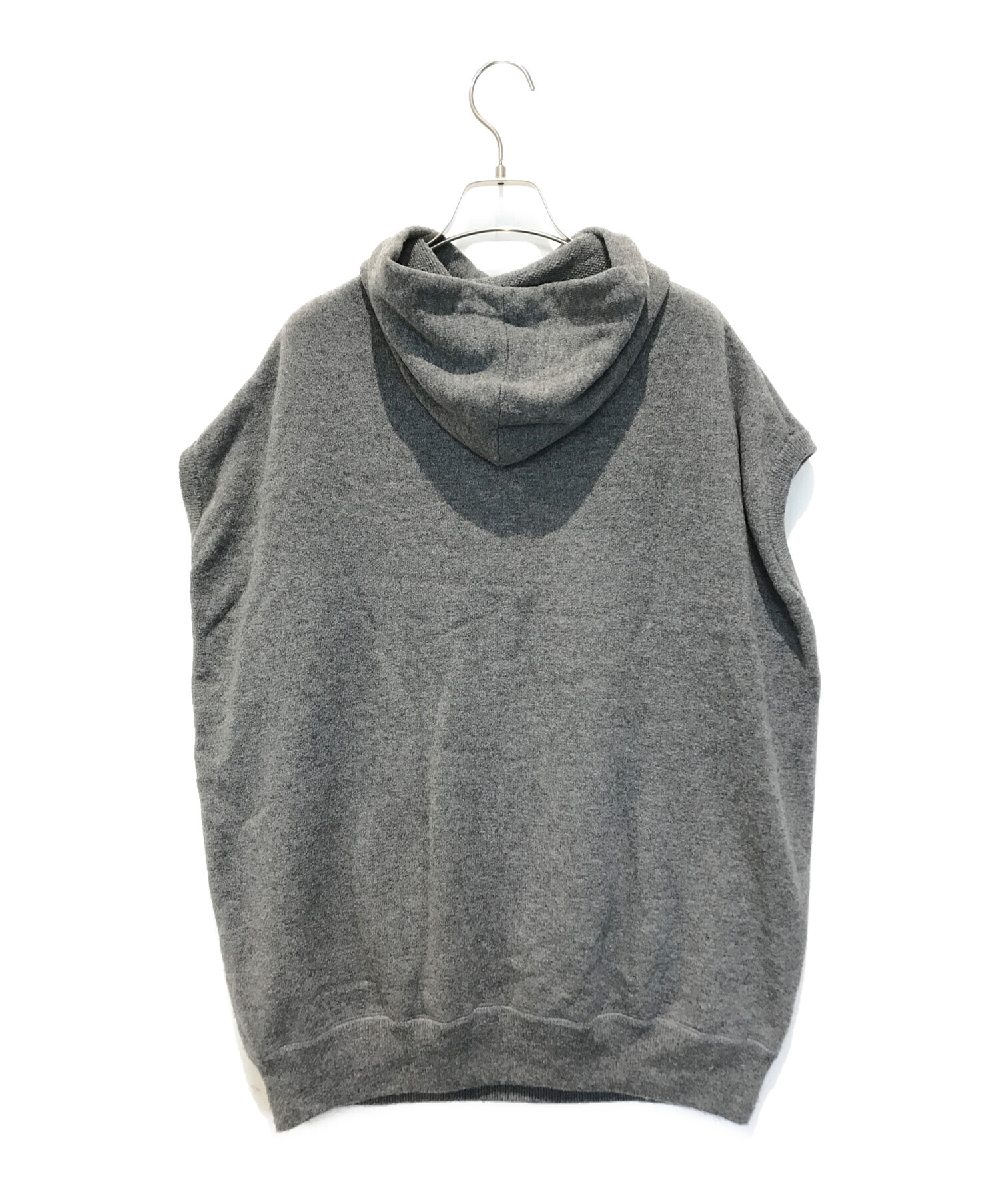 【美品】drawer✴︎ノースリーブニット 中古・古着通販】DRAWER (ドゥロワー) 12Gウールカシミヤ