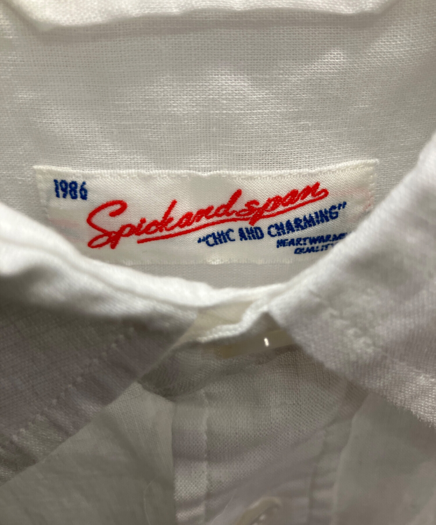 中古・古着通販】Spick and Span (スピック＆スパン) コットンリネン
