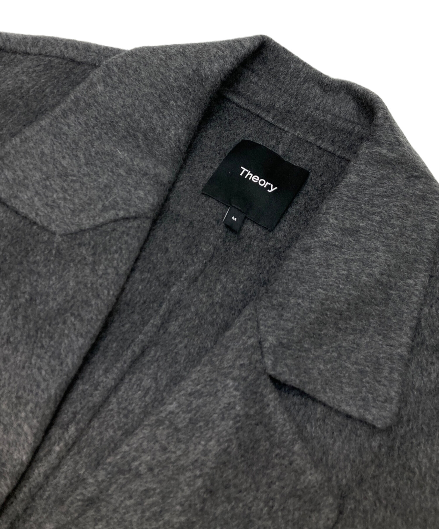 中古・古着通販】theory (セオリー) ウールカシミヤラップコート 