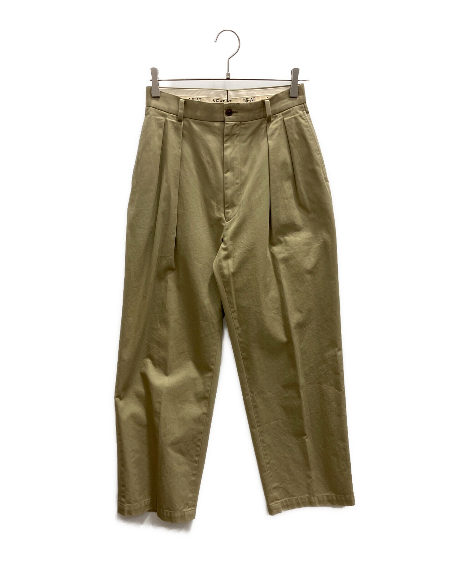 美品 NEAT ニート CHINO チノ パンツ ベージュ 系 サイズ 46 美品 NEAT ニート CHINO チノ パンツ ベージュ 系 サイズ 46