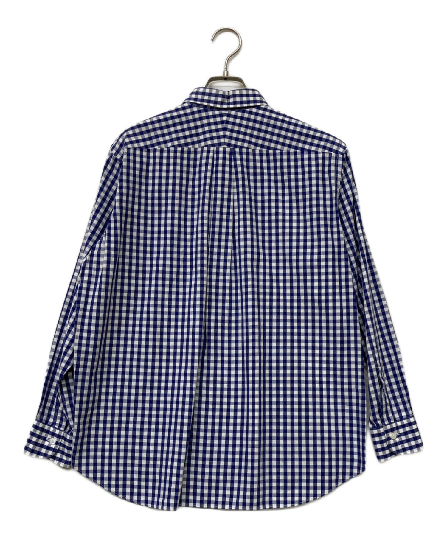 COMOLI ネイビー シャツ 100%コットン 0 コモリ COMOLI 18SS 日本製