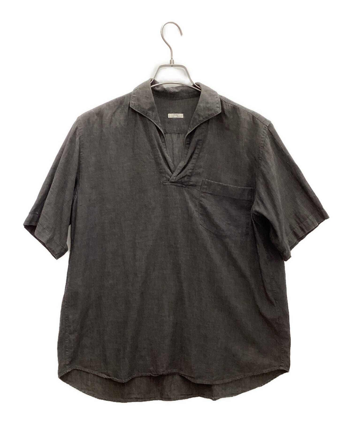 コモリ comoli ベタシャンスキッパーシャツ 半袖 COMOLI コモリ シャツ