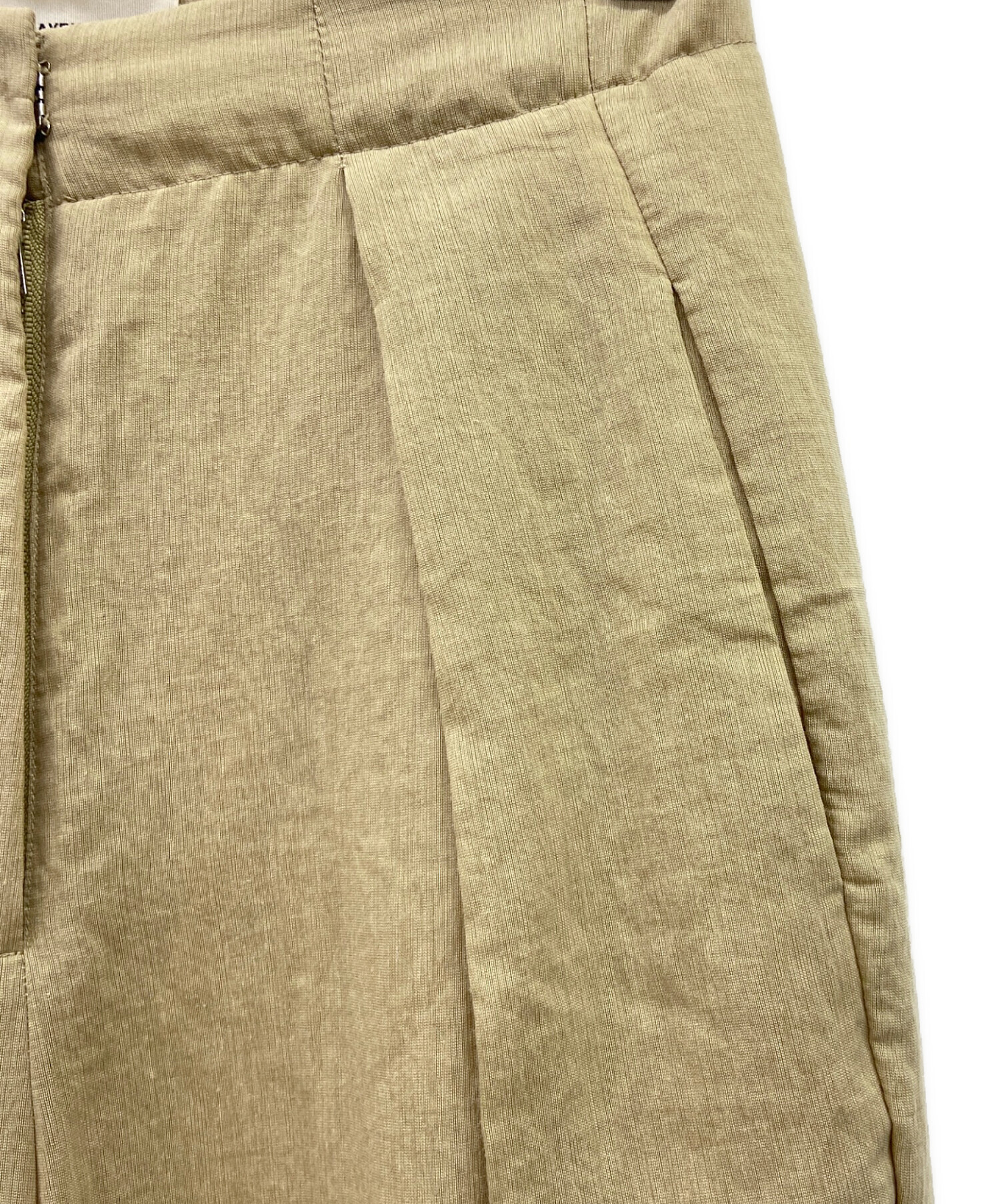 TODAYFUL Tuck Linen Trousers チョコ⁄36 TODAYFUL Tuck Linen
