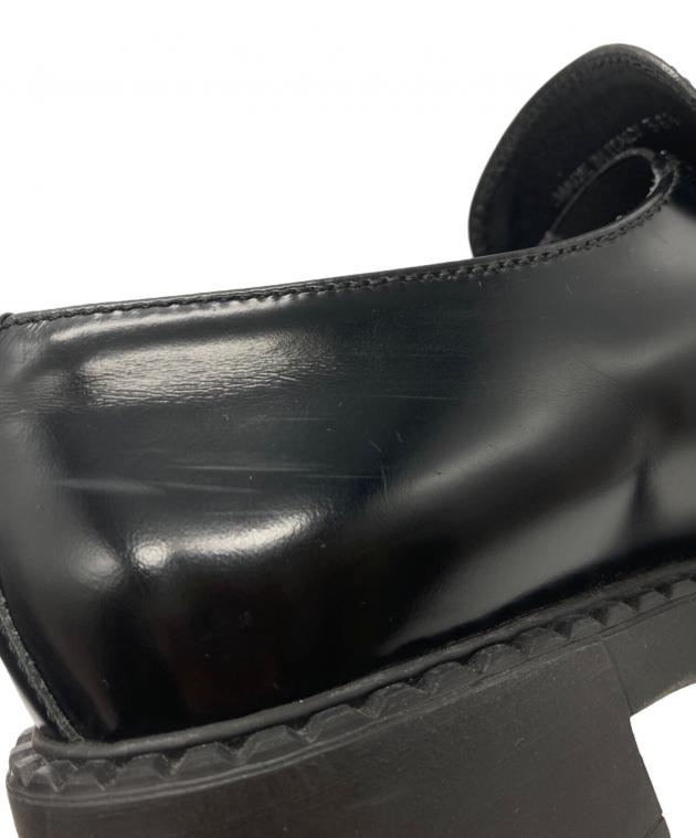 中古・古着通販】PRADA (プラダ) パテントレザーローファー ブラック