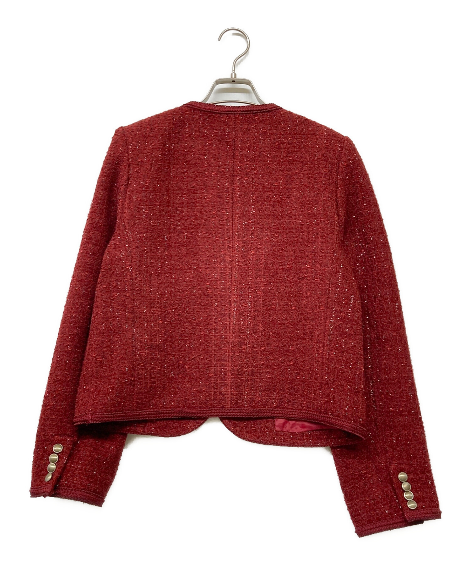 中古・古着通販】La TOTALITE (ラ ト―タリテ) 24AW ラメツイードノー