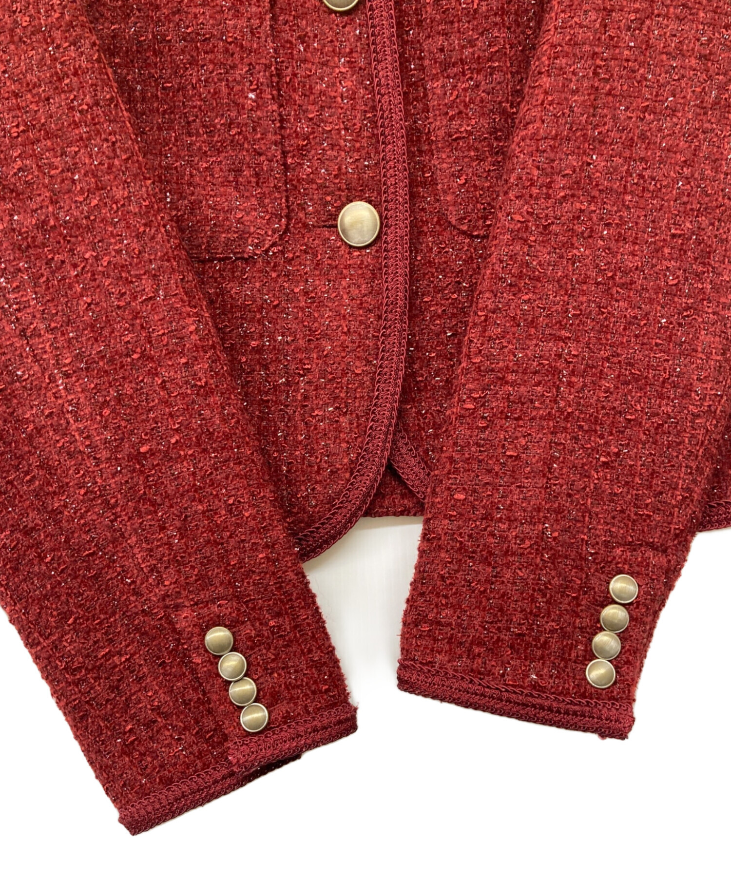 中古・古着通販】La TOTALITE (ラ ト―タリテ) 24AW ラメツイードノー