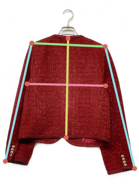 中古・古着通販】La TOTALITE (ラ ト―タリテ) 24AW ラメツイードノー